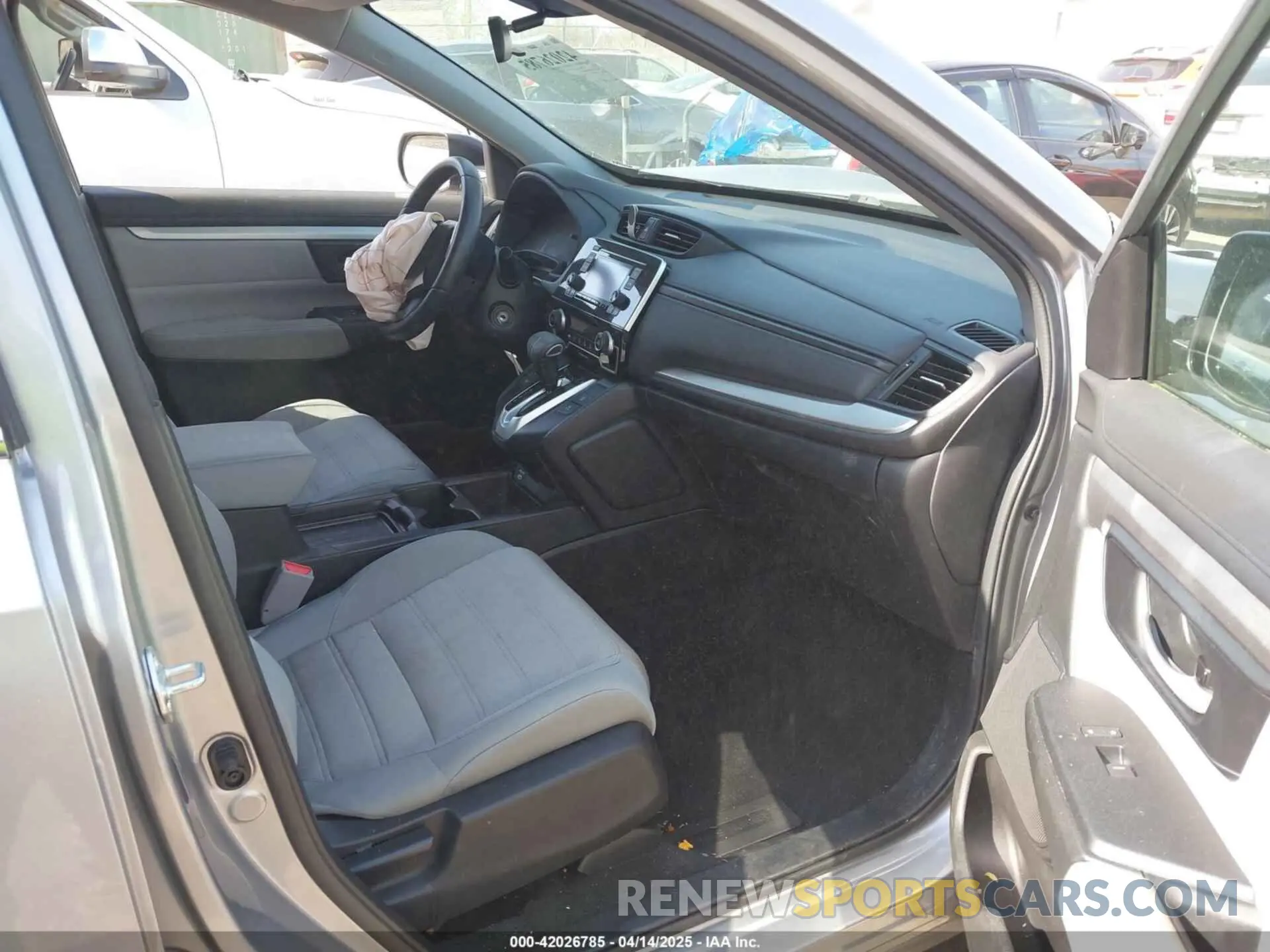 5 fotografías del automóvil dañado 2HKRW2H24MH643743 HONDA CR-V 2021