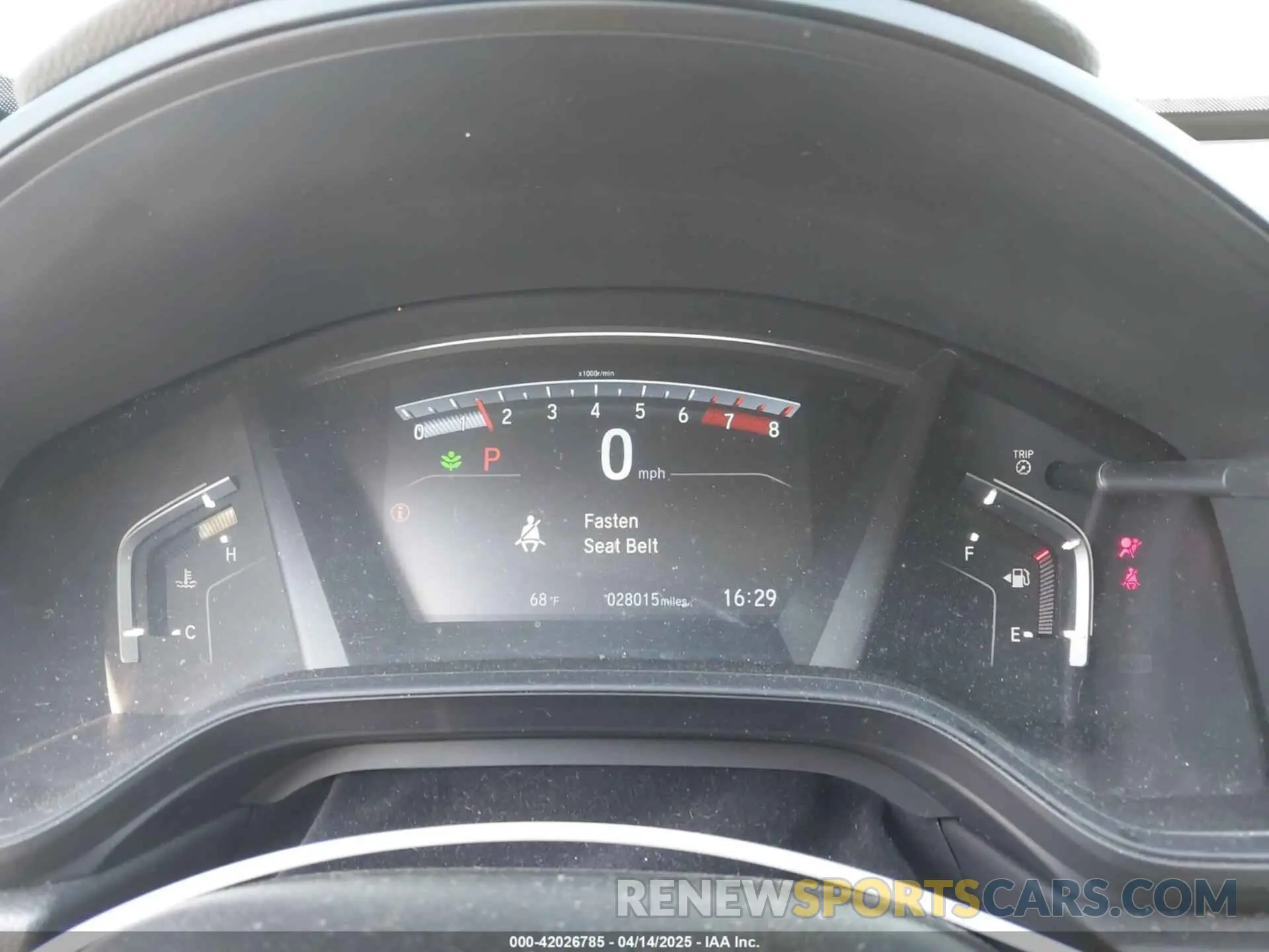 7 fotografías del automóvil dañado 2HKRW2H24MH643743 HONDA CR-V 2021