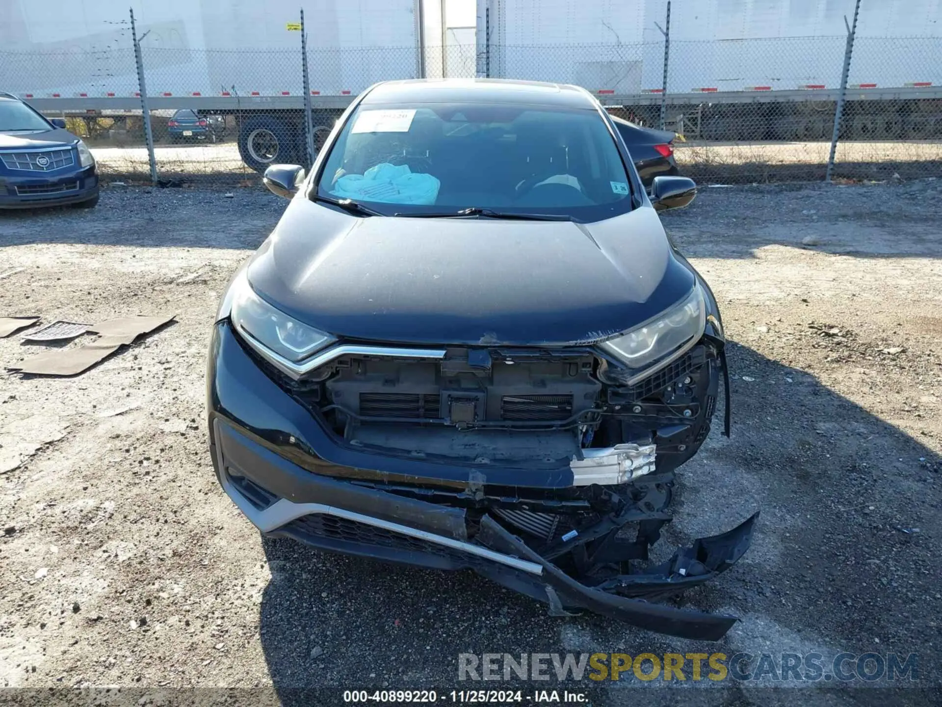 12 fotografías del automóvil dañado 2HKRW2H50MH608255 HONDA CR-V 2021