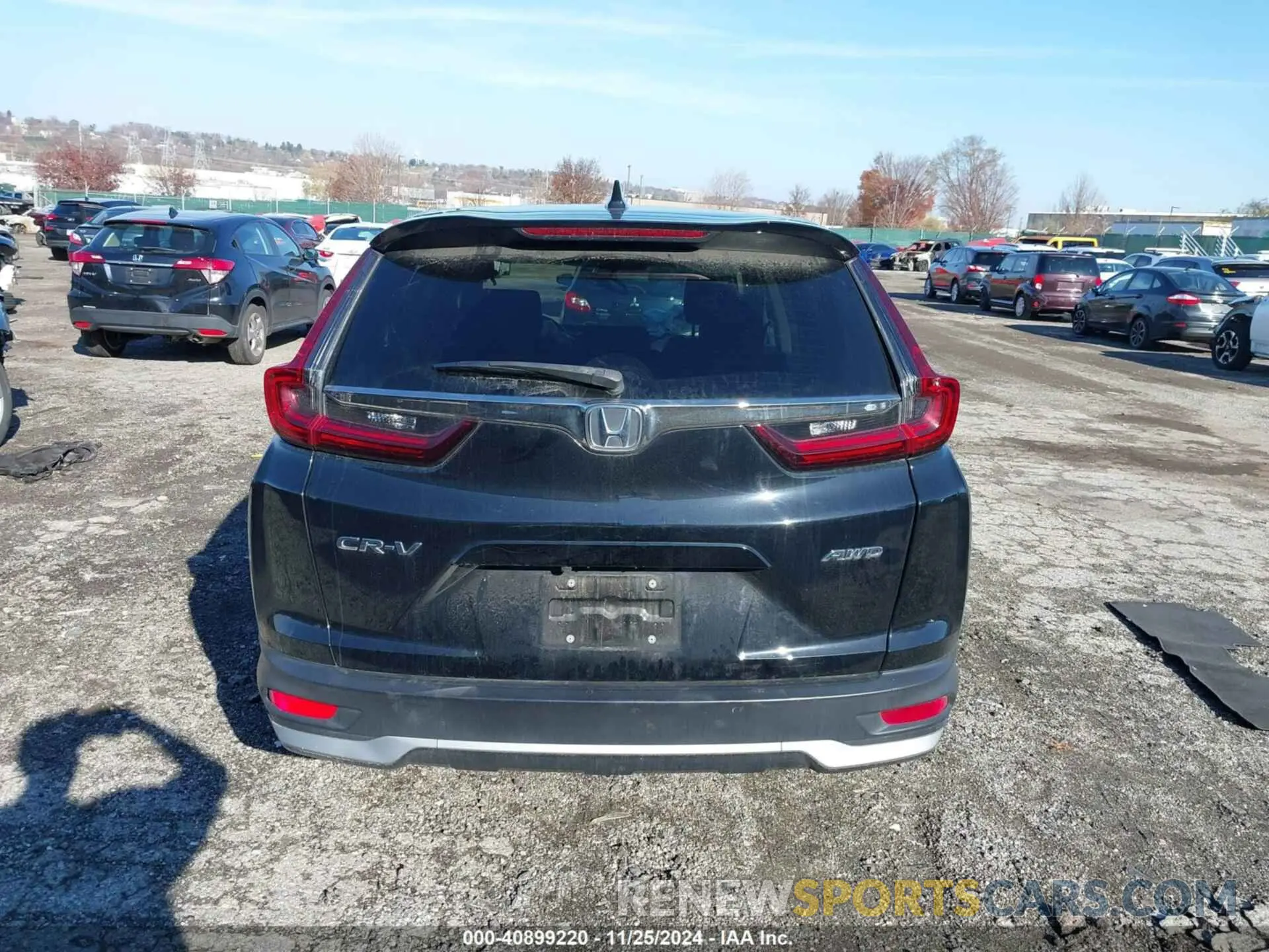 16 fotografías del automóvil dañado 2HKRW2H50MH608255 HONDA CR-V 2021