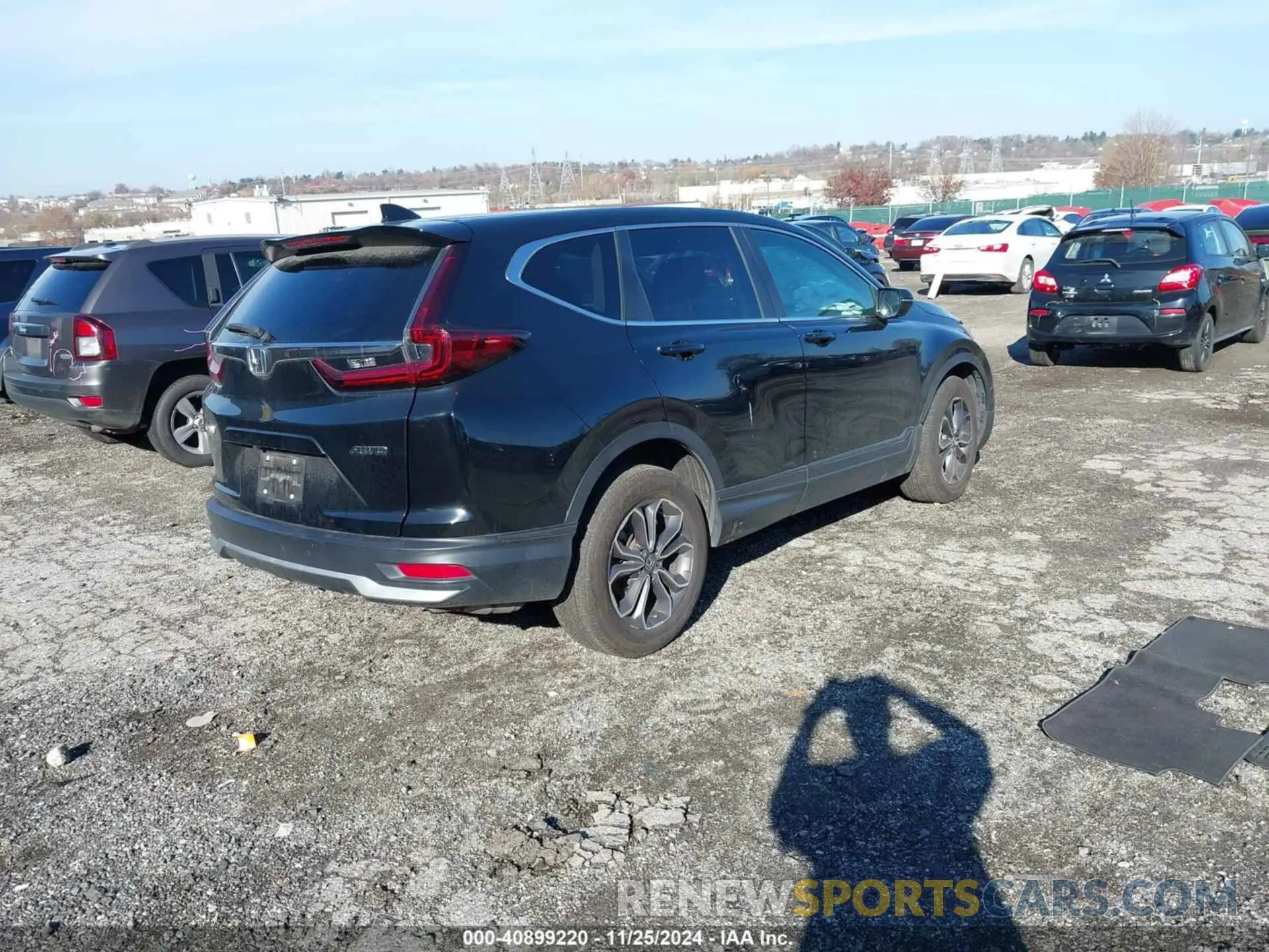 4 fotografías del automóvil dañado 2HKRW2H50MH608255 HONDA CR-V 2021
