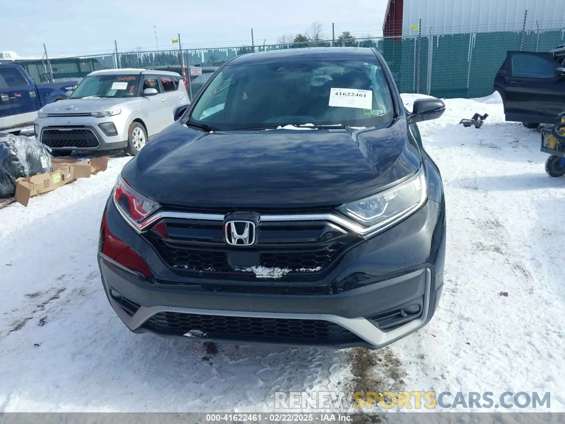 12 fotografías del automóvil dañado 2HKRW2H51MH676600 HONDA CR-V 2021
