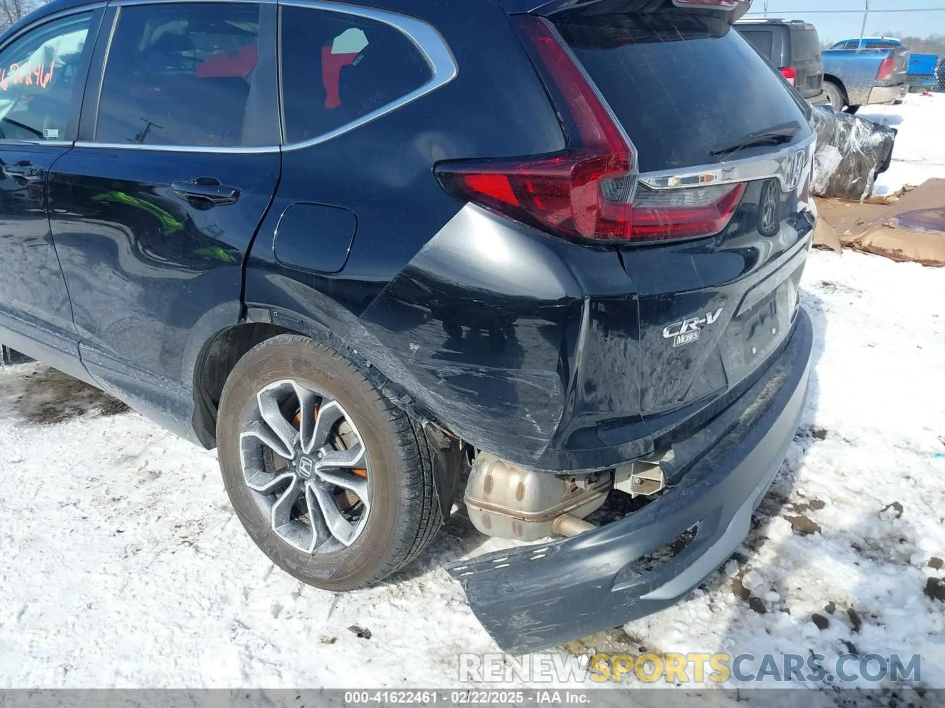 6 fotografías del automóvil dañado 2HKRW2H51MH676600 HONDA CR-V 2021