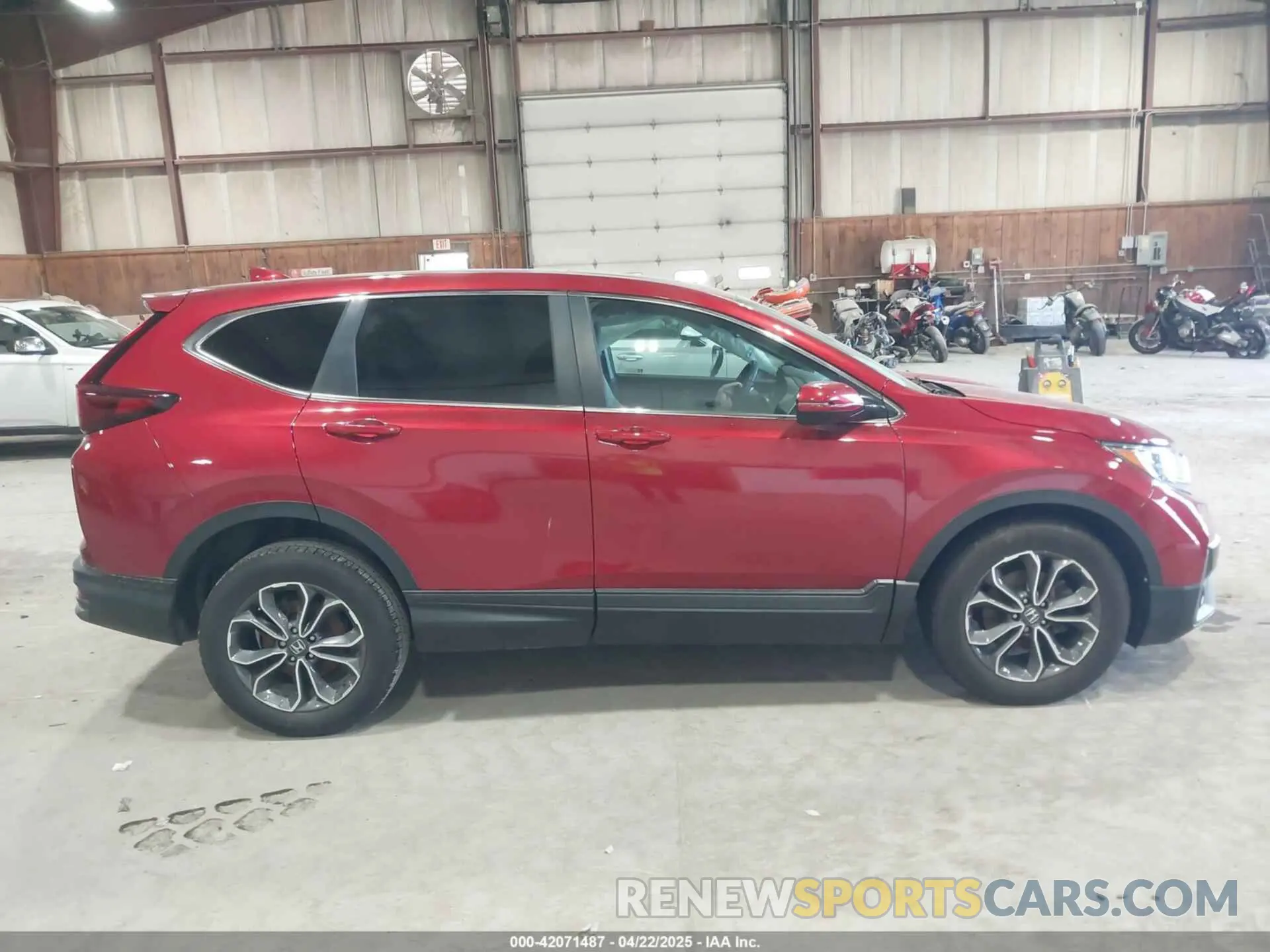 12 fotografías del automóvil dañado 2HKRW2H53MH621761 HONDA CR-V 2021