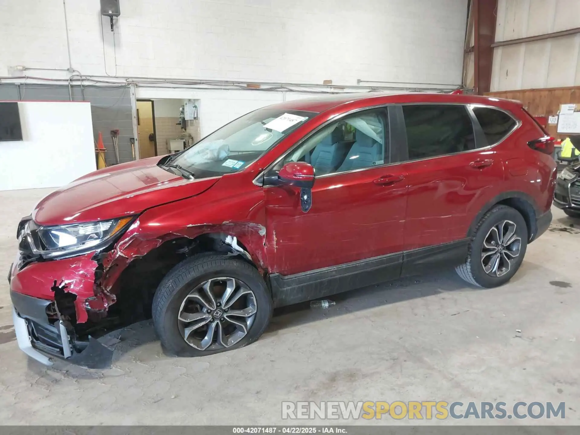 6 fotografías del automóvil dañado 2HKRW2H53MH621761 HONDA CR-V 2021