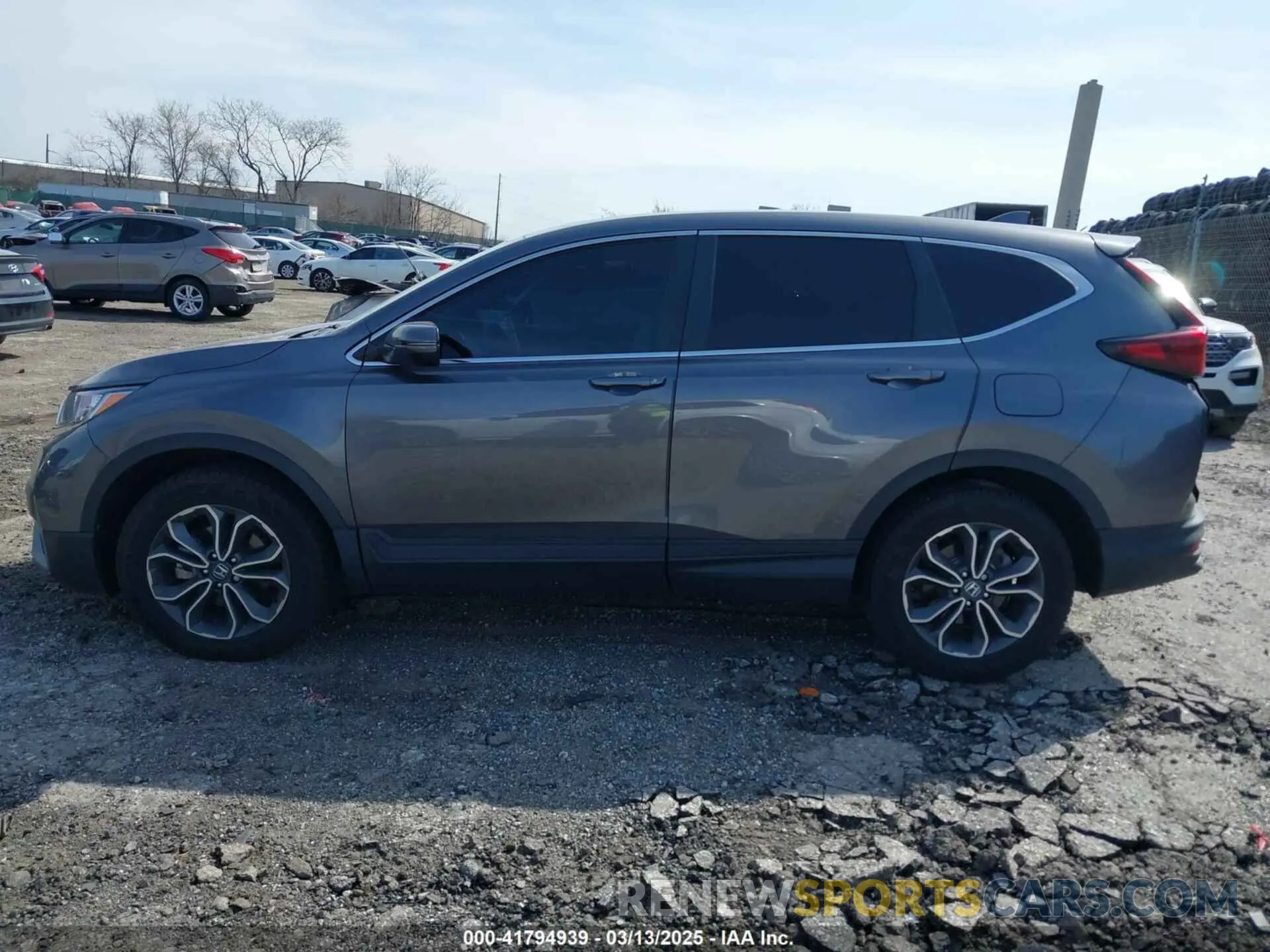 14 fotografías del automóvil dañado 2HKRW2H53MH682270 HONDA CR-V 2021