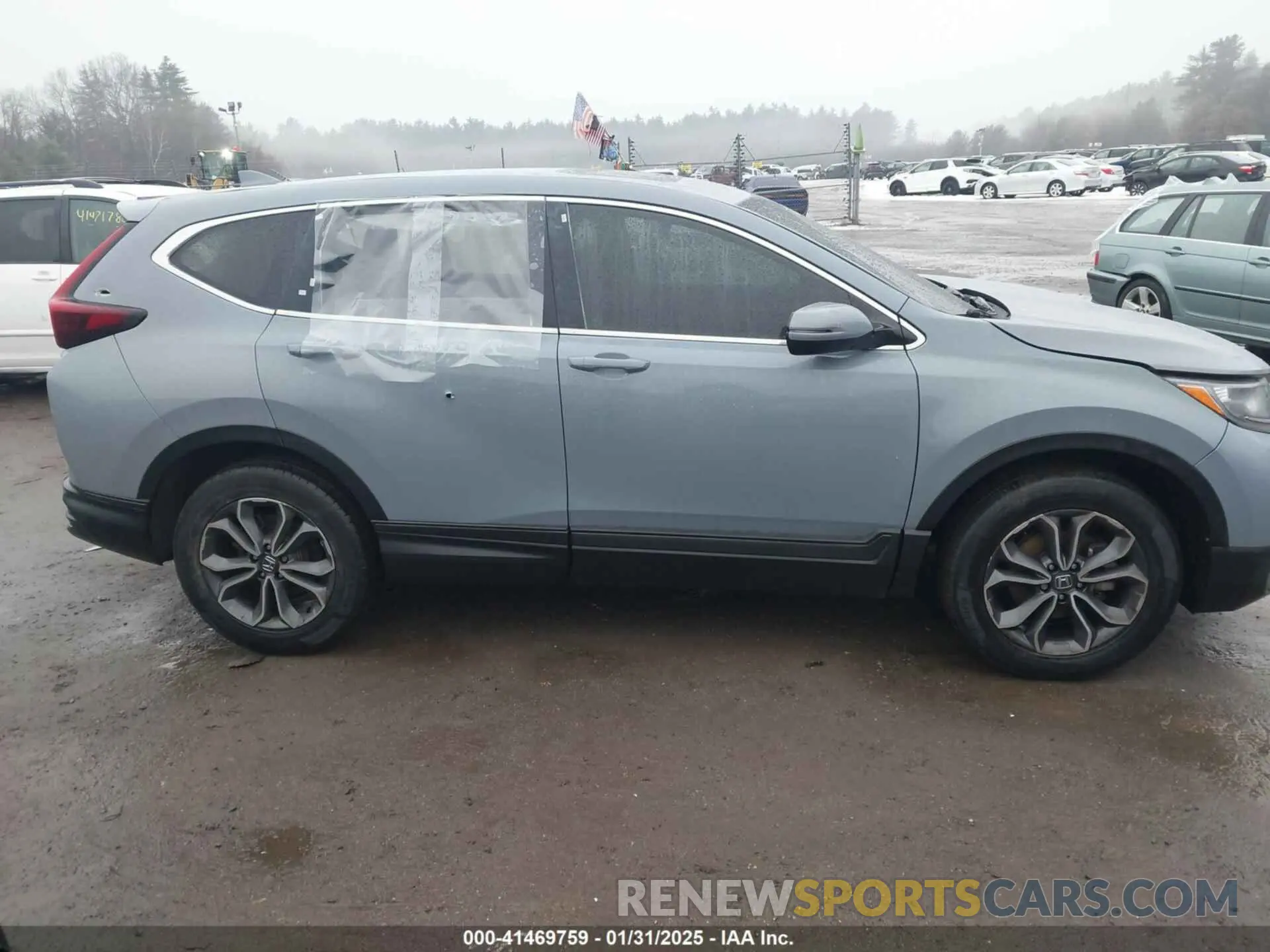 12 fotografías del automóvil dañado 2HKRW2H54MH607156 HONDA CR-V 2021