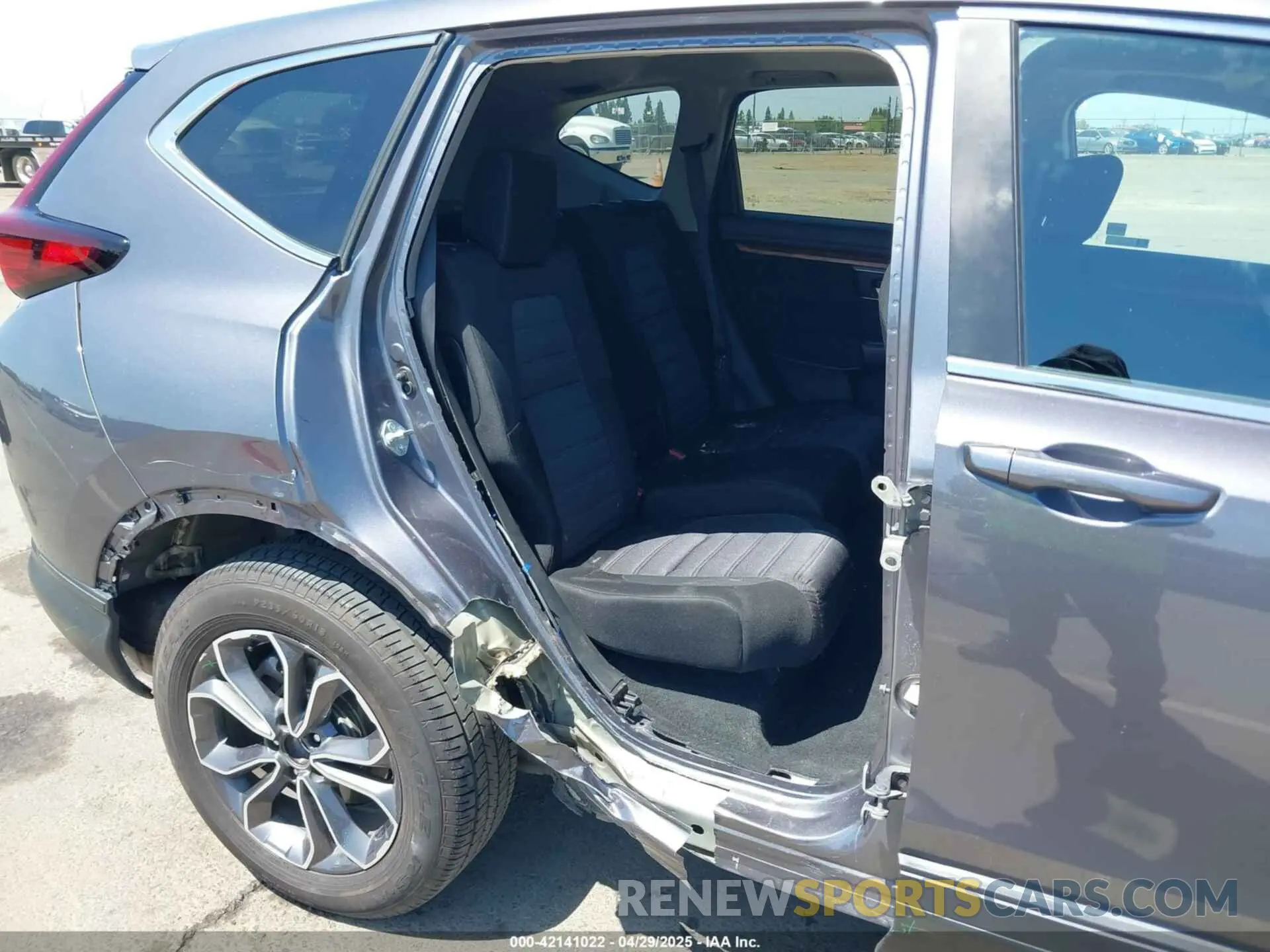 6 fotografías del automóvil dañado 2HKRW2H54MH620893 HONDA CR-V 2021