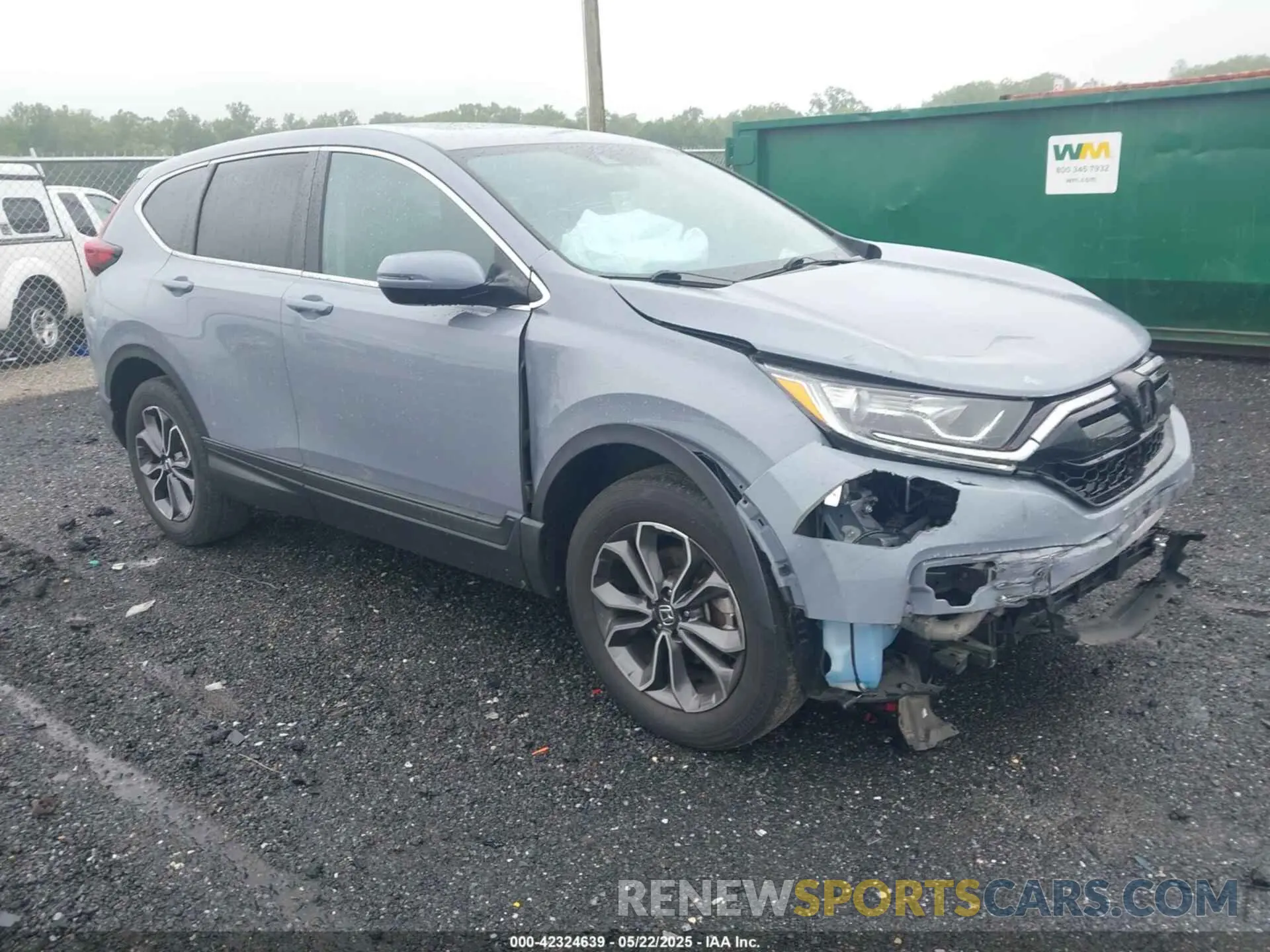 1 fotografías del automóvil dañado 2HKRW2H54MH625401 HONDA CR-V 2021