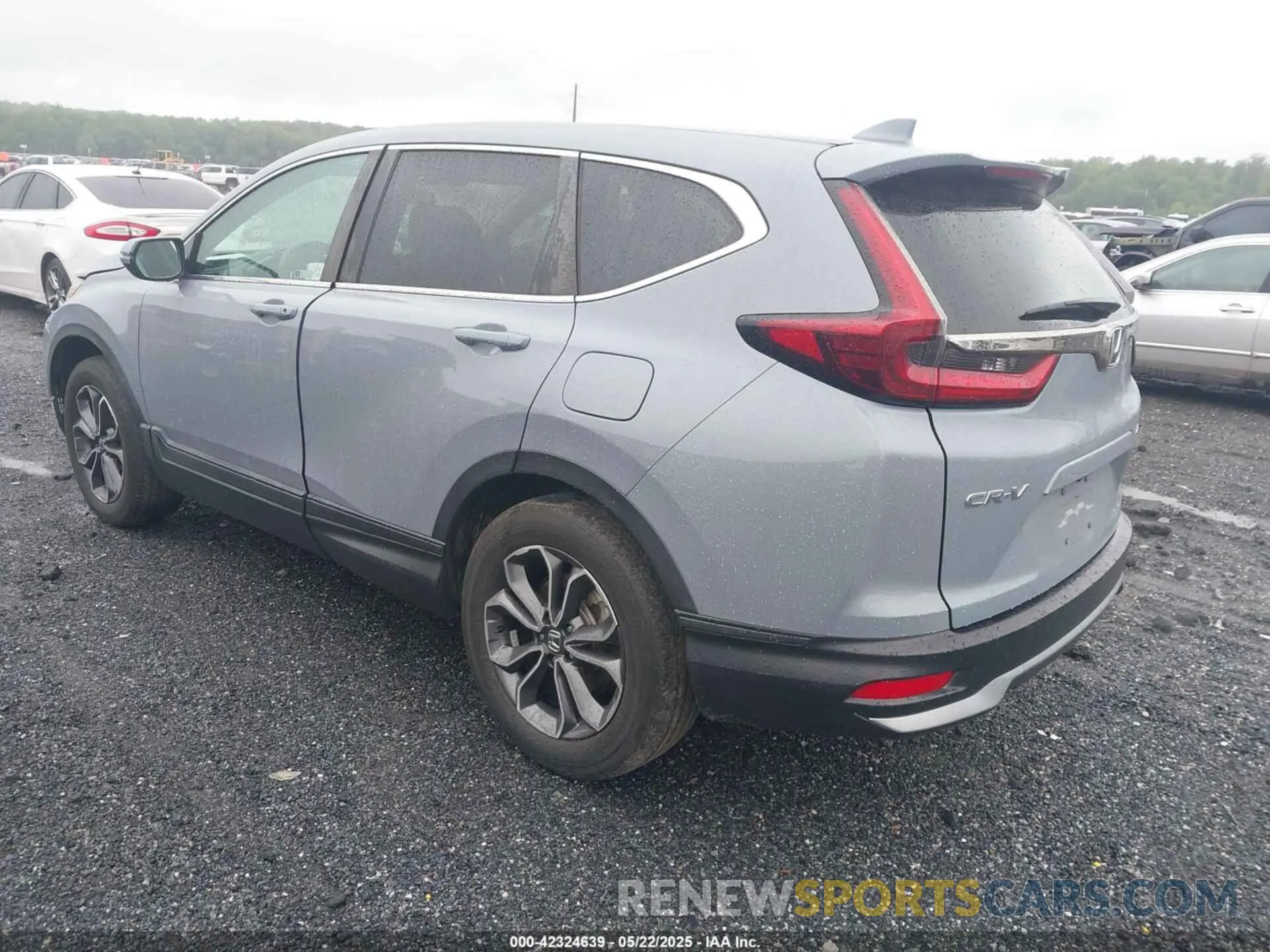 3 fotografías del automóvil dañado 2HKRW2H54MH625401 HONDA CR-V 2021
