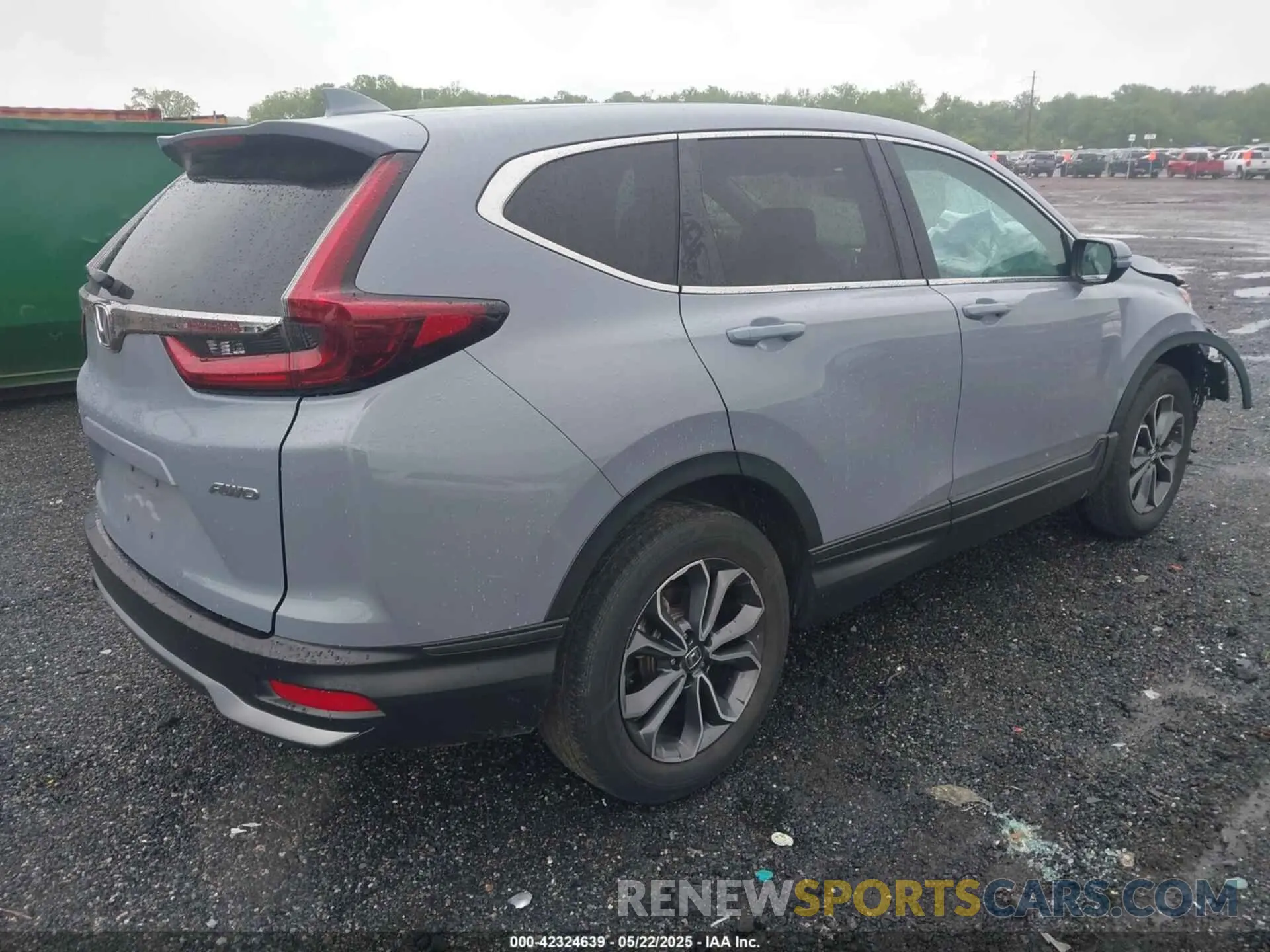 4 fotografías del automóvil dañado 2HKRW2H54MH625401 HONDA CR-V 2021