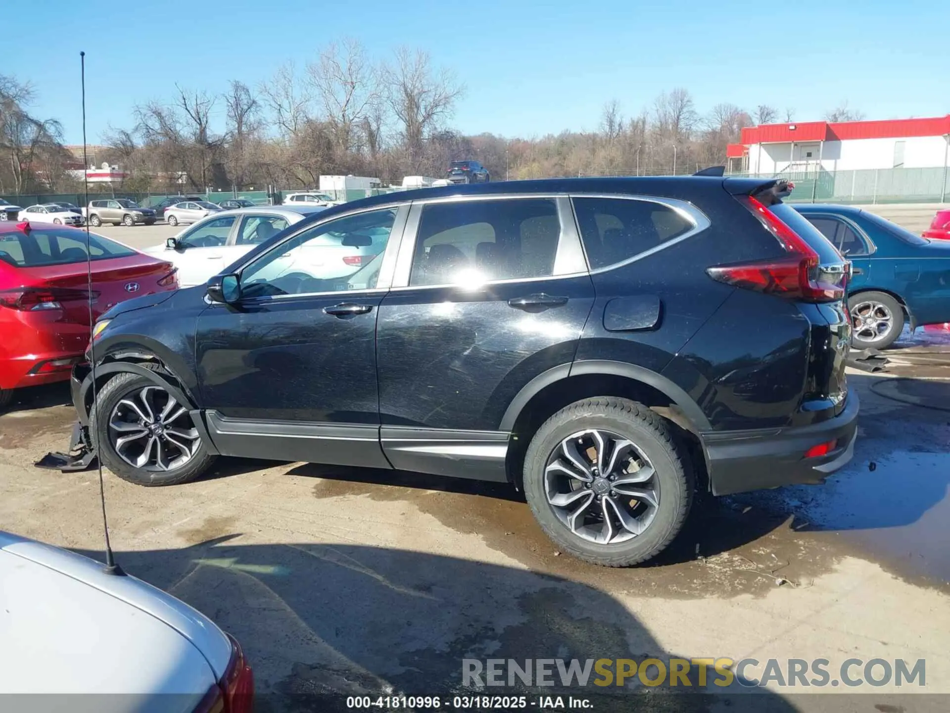 14 fotografías del automóvil dañado 2HKRW2H54MH638973 HONDA CR-V 2021
