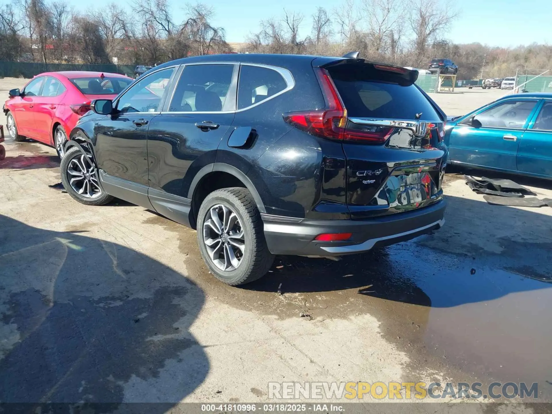 3 fotografías del automóvil dañado 2HKRW2H54MH638973 HONDA CR-V 2021