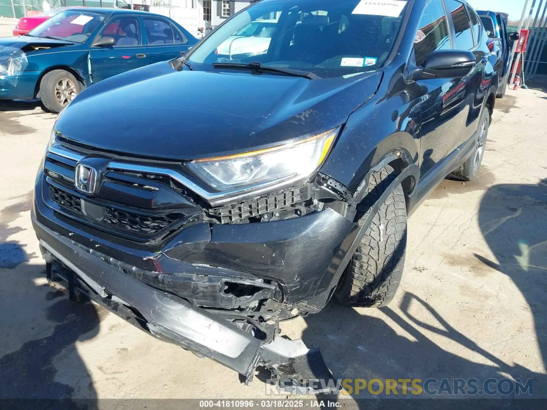 6 fotografías del automóvil dañado 2HKRW2H54MH638973 HONDA CR-V 2021