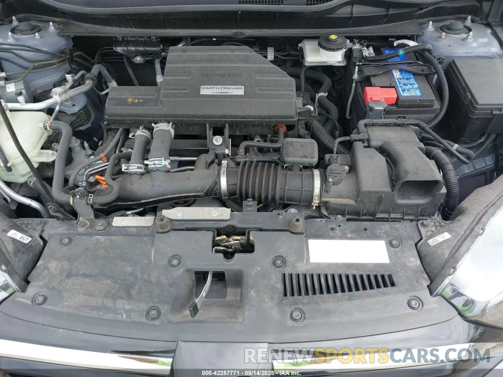 10 fotografías del automóvil dañado 2HKRW2H55MH628744 HONDA CR-V 2021