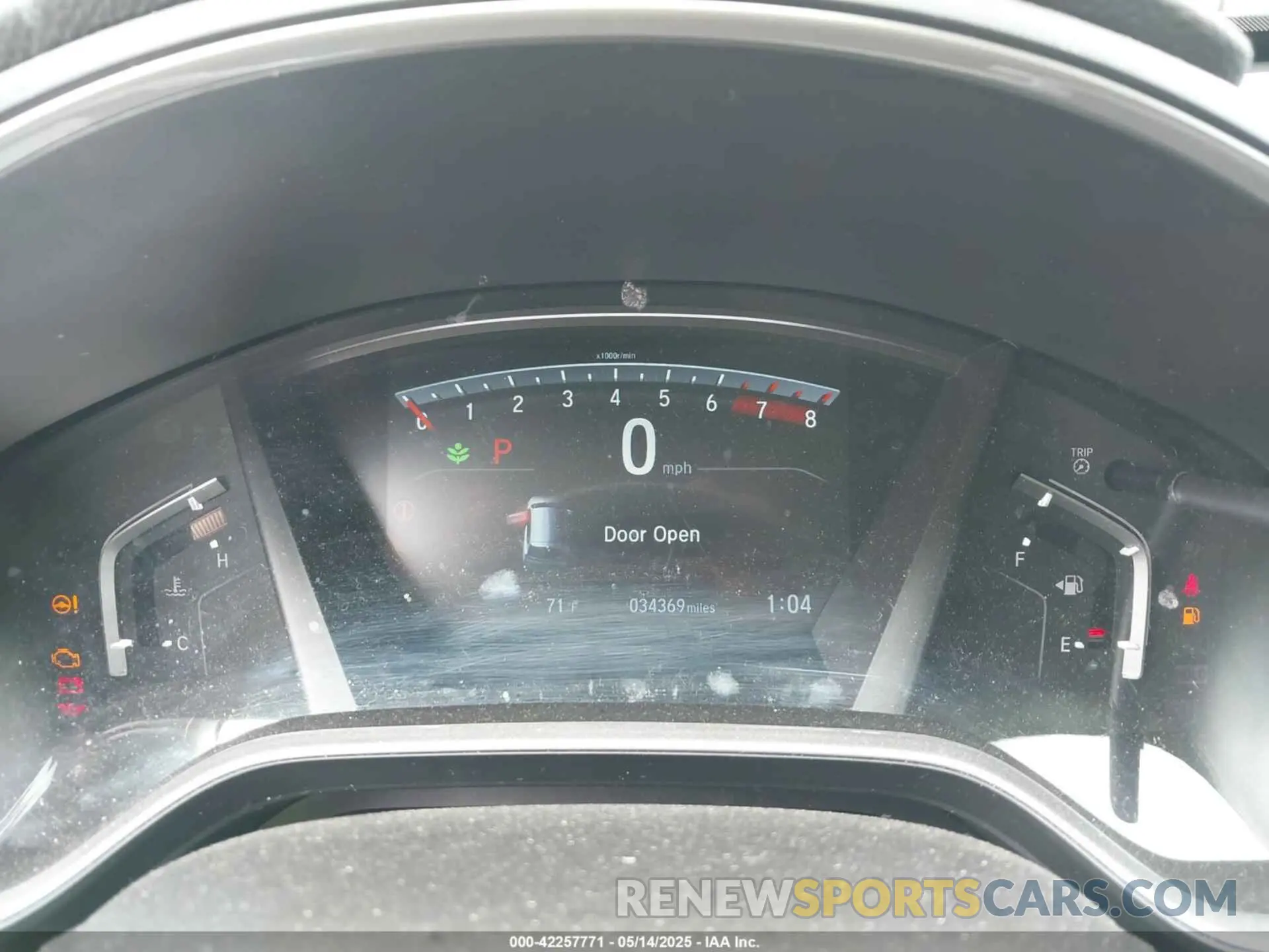 7 fotografías del automóvil dañado 2HKRW2H55MH628744 HONDA CR-V 2021