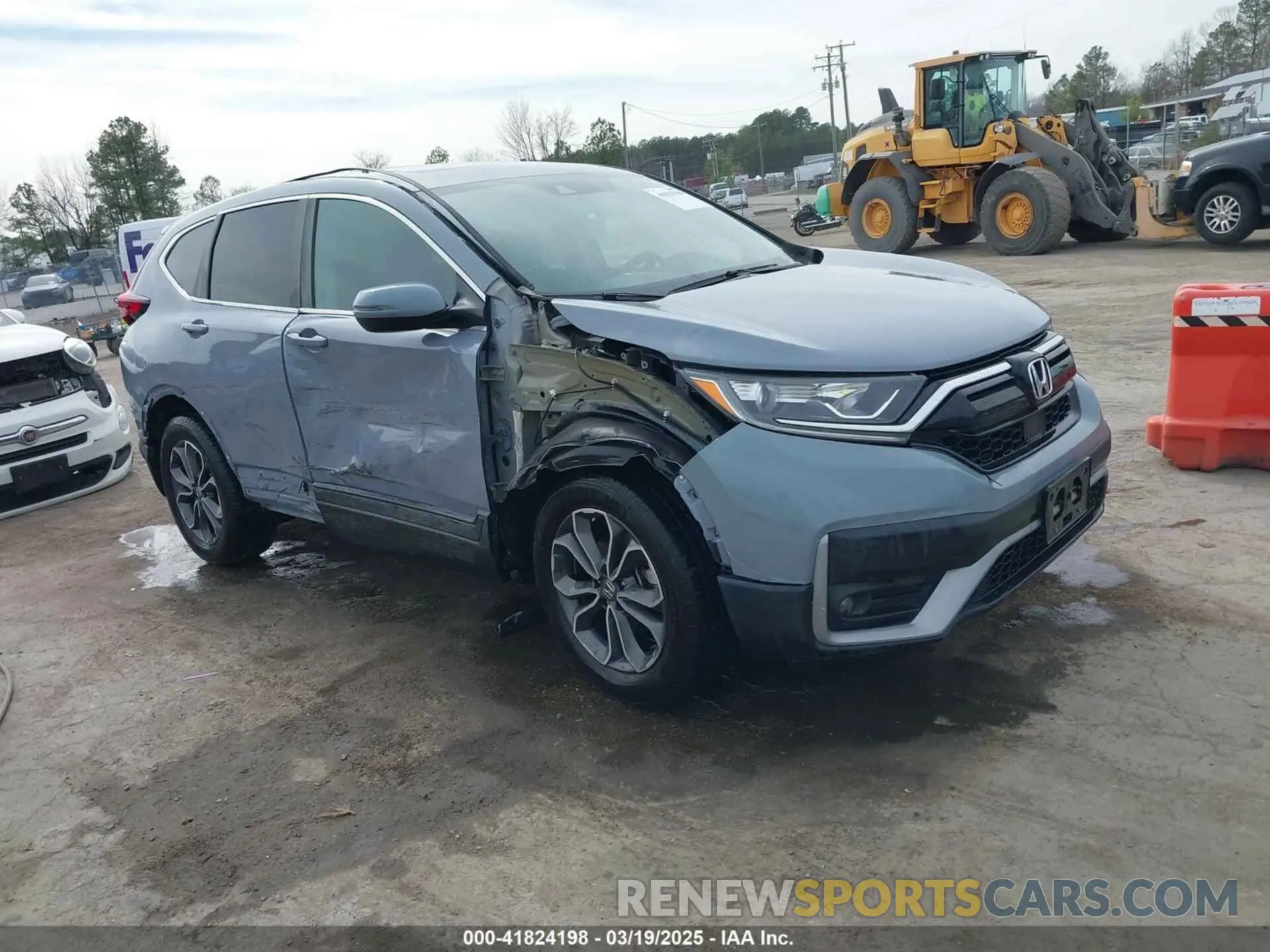 1 fotografías del automóvil dañado 2HKRW2H57MH618300 HONDA CR-V 2021