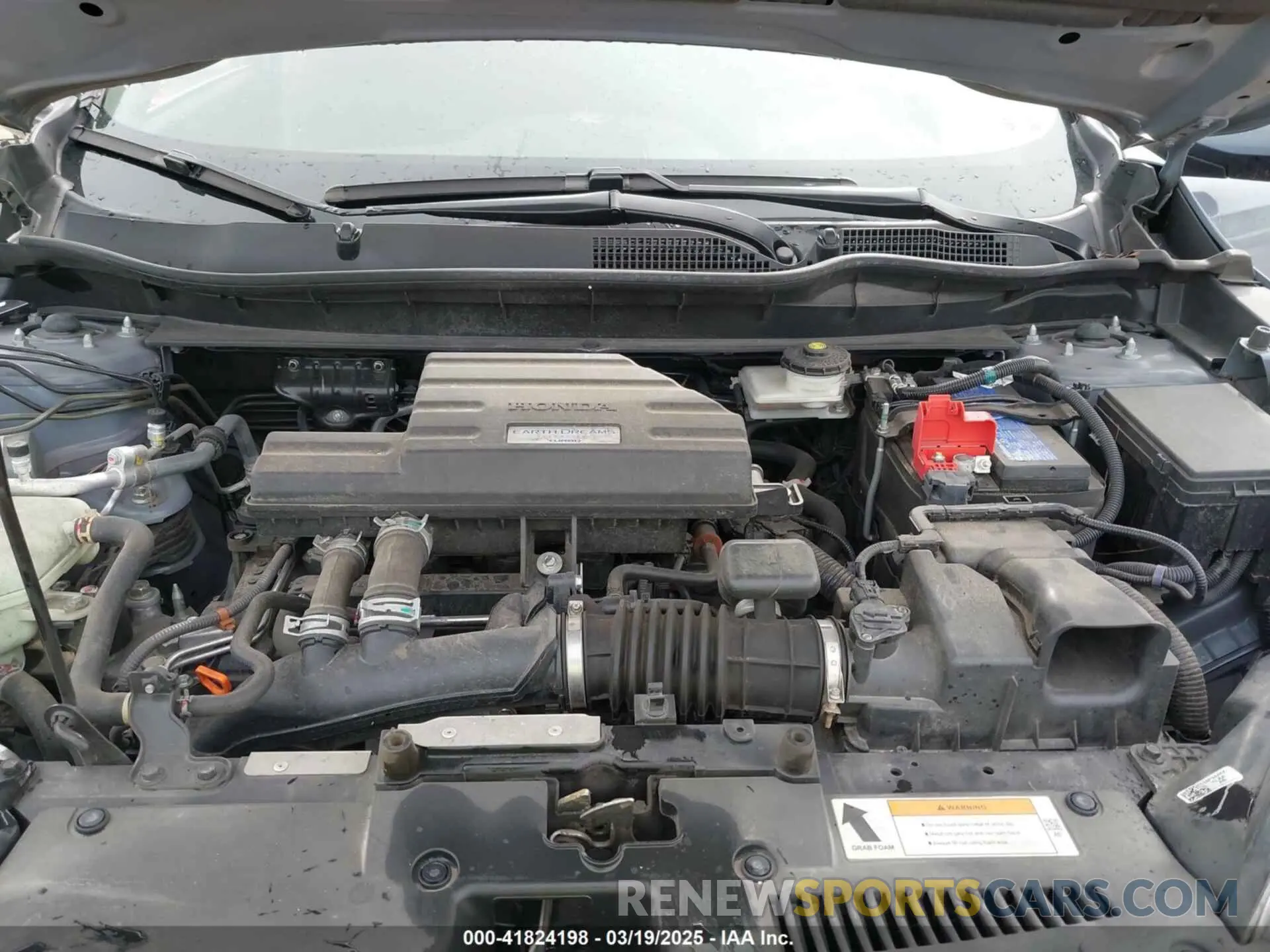 10 fotografías del automóvil dañado 2HKRW2H57MH618300 HONDA CR-V 2021