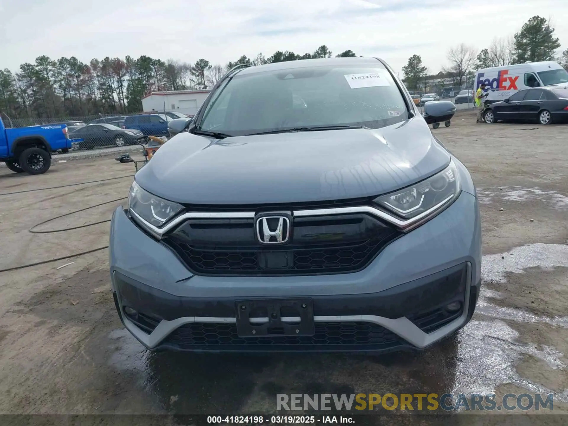13 fotografías del automóvil dañado 2HKRW2H57MH618300 HONDA CR-V 2021