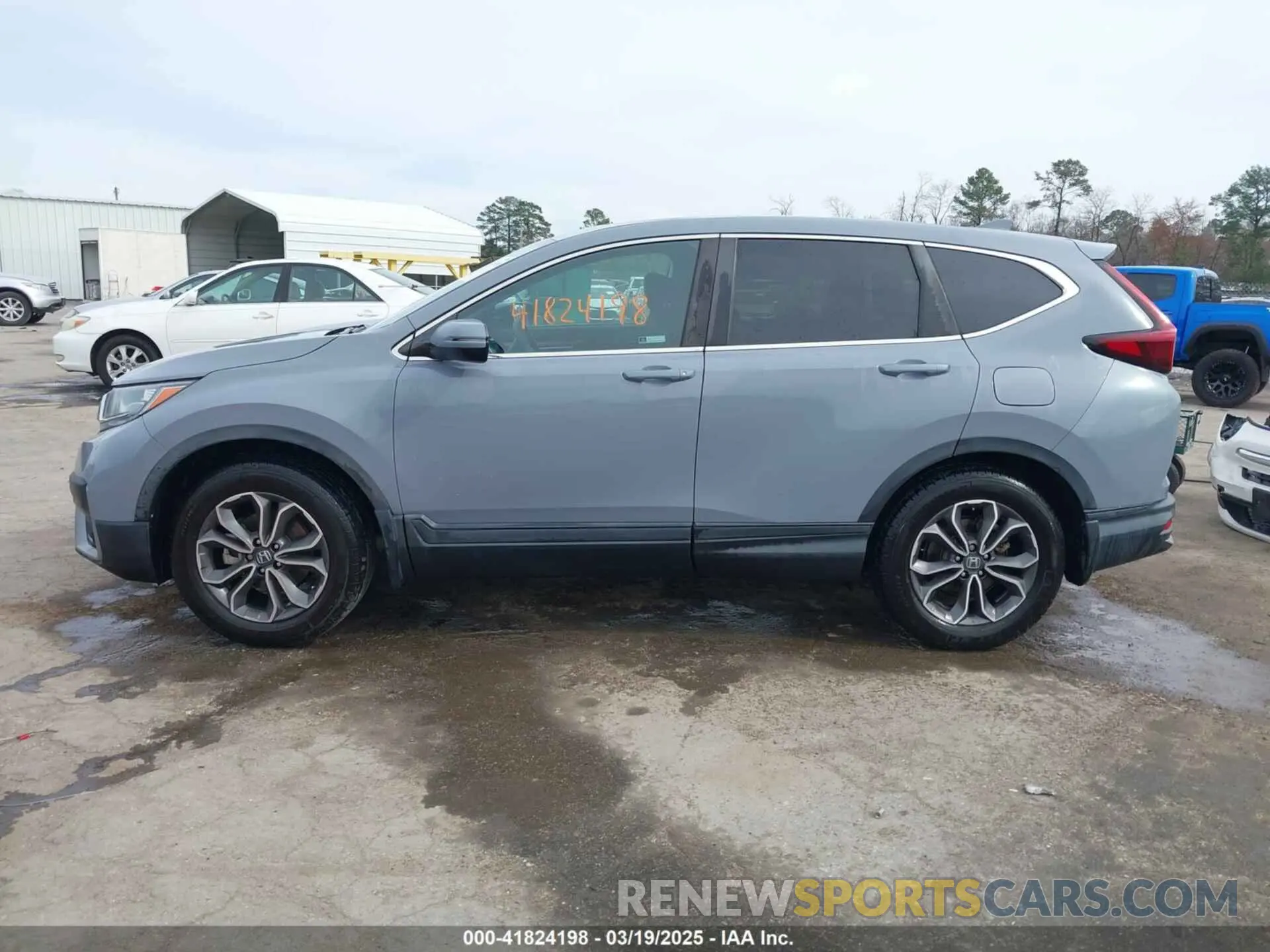 15 fotografías del automóvil dañado 2HKRW2H57MH618300 HONDA CR-V 2021