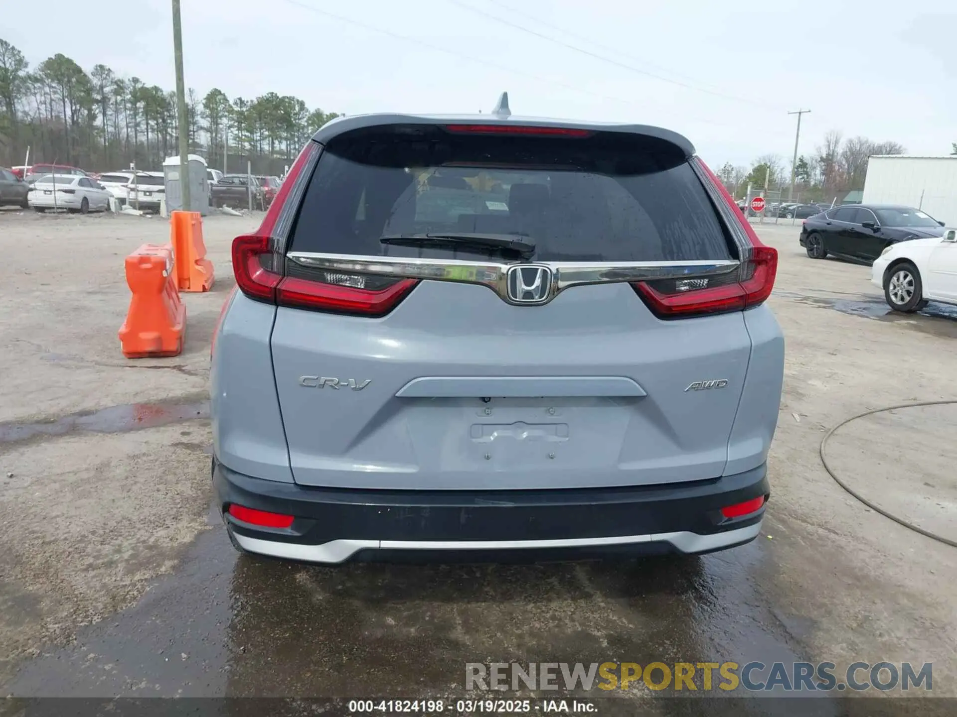 17 fotografías del automóvil dañado 2HKRW2H57MH618300 HONDA CR-V 2021