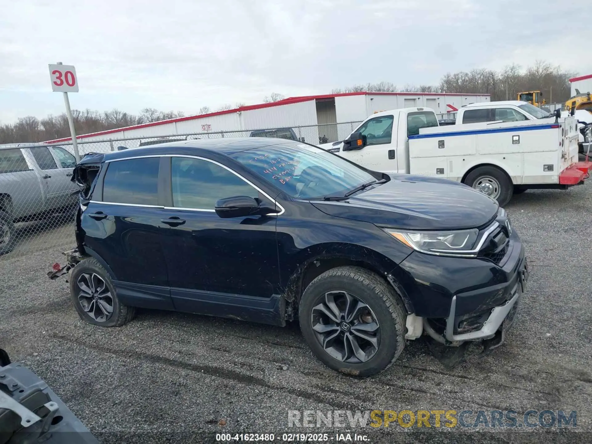 13 fotografías del automóvil dañado 2HKRW2H57MH657842 HONDA CR-V 2021