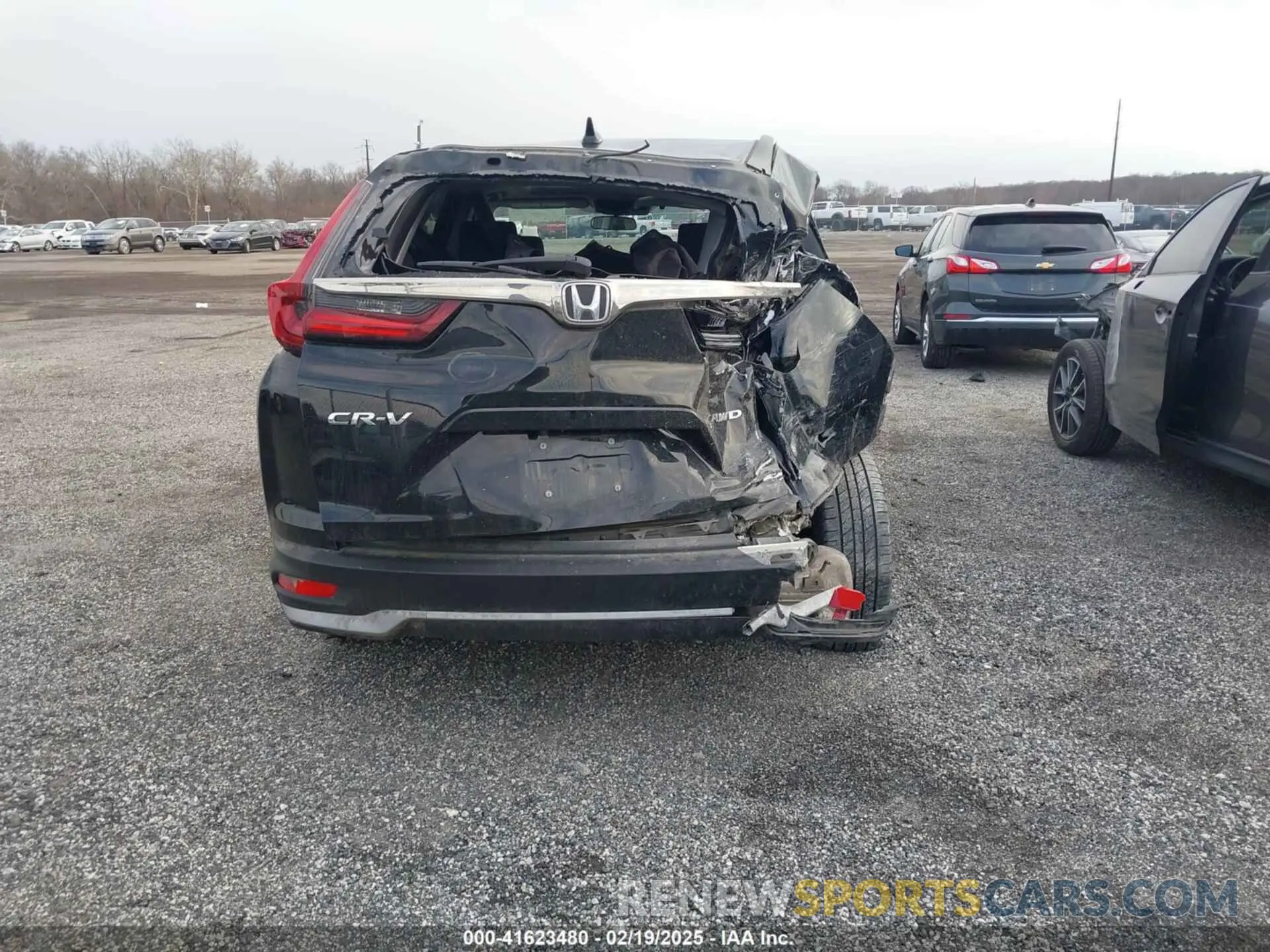 16 fotografías del automóvil dañado 2HKRW2H57MH657842 HONDA CR-V 2021
