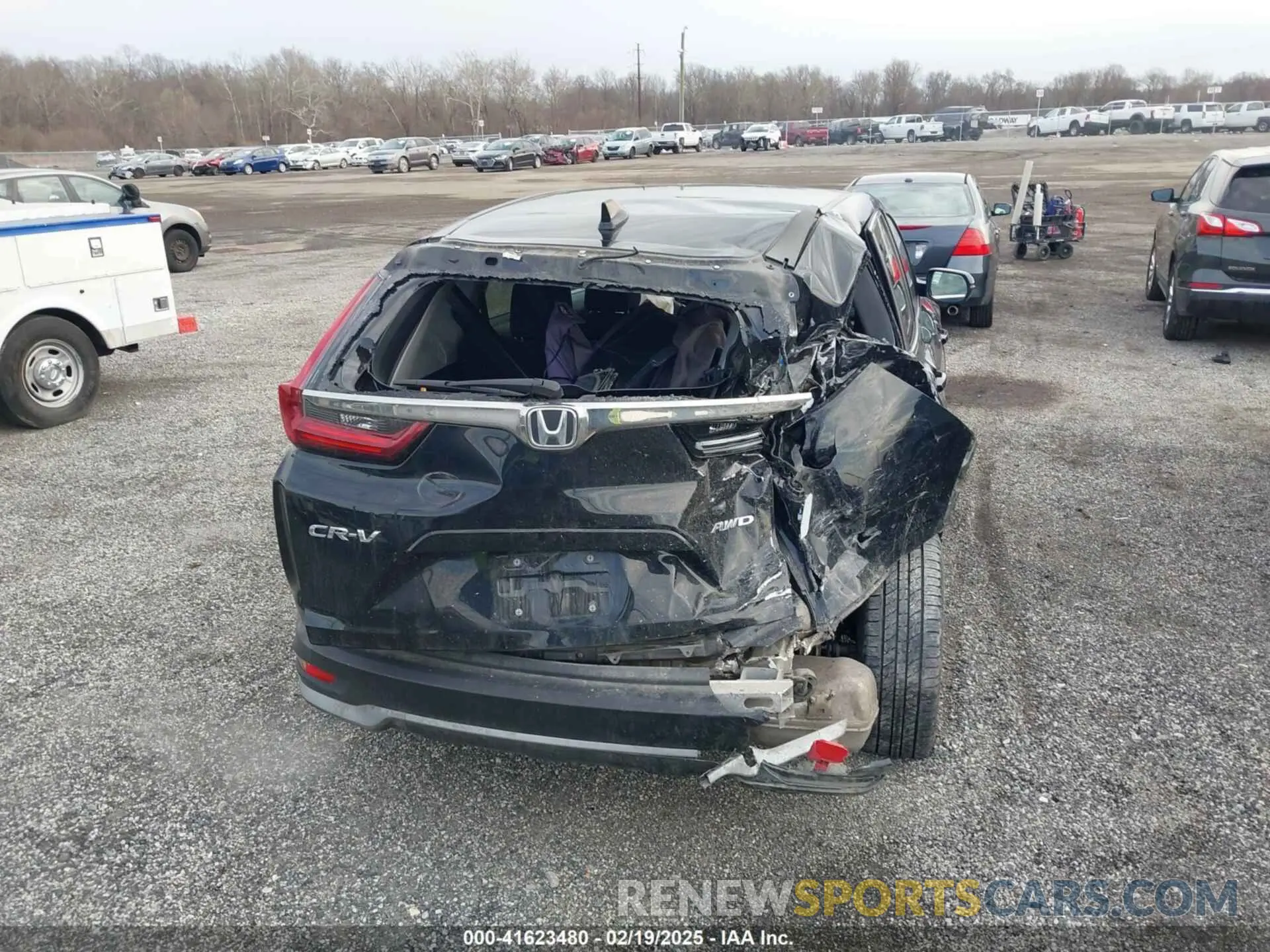 19 fotografías del automóvil dañado 2HKRW2H57MH657842 HONDA CR-V 2021