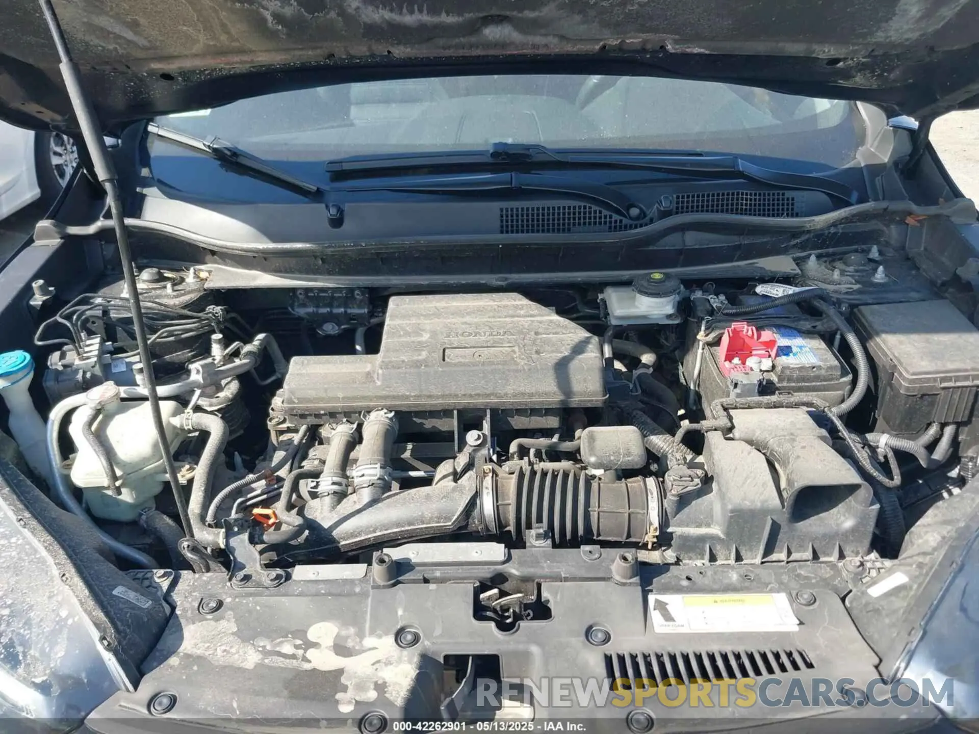 10 fotografías del automóvil dañado 2HKRW2H57MH658330 HONDA CR-V 2021