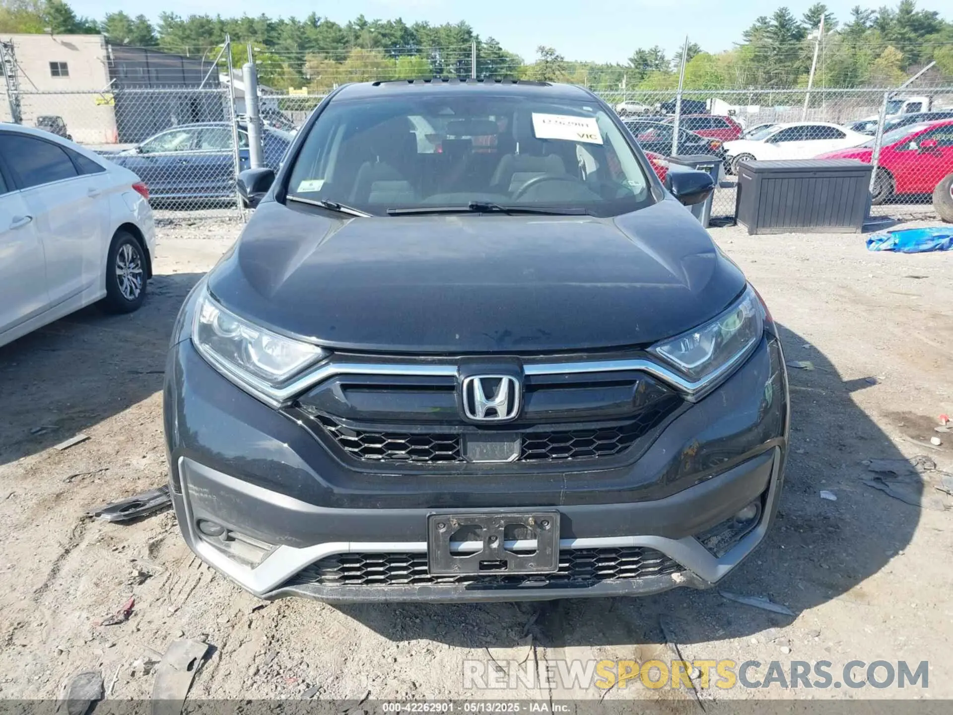 11 fotografías del automóvil dañado 2HKRW2H57MH658330 HONDA CR-V 2021