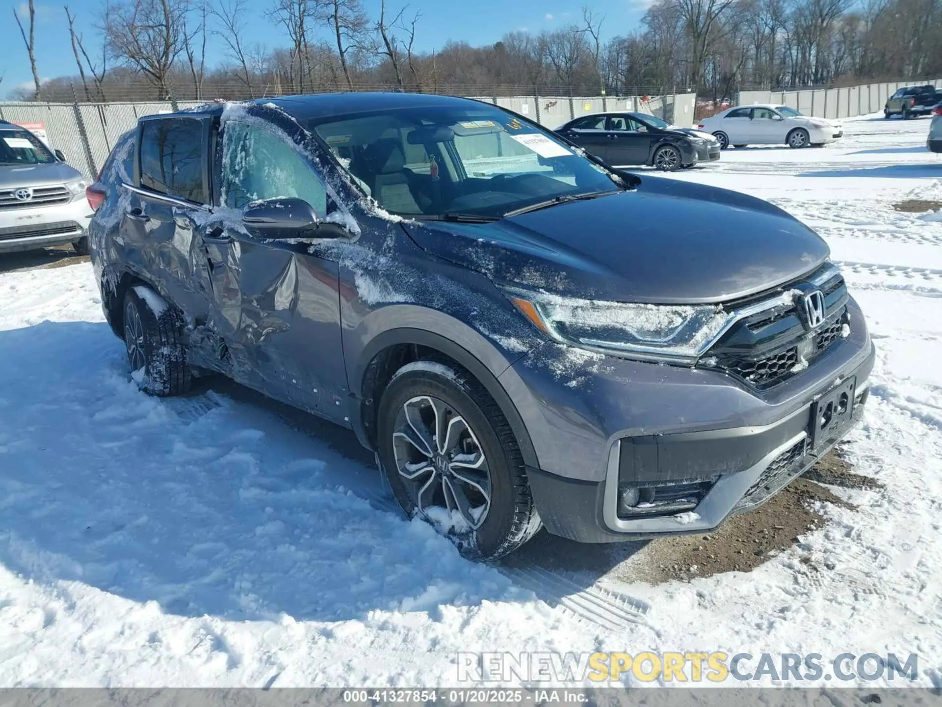 1 fotografías del automóvil dañado 2HKRW2H59MH683889 HONDA CR-V 2021