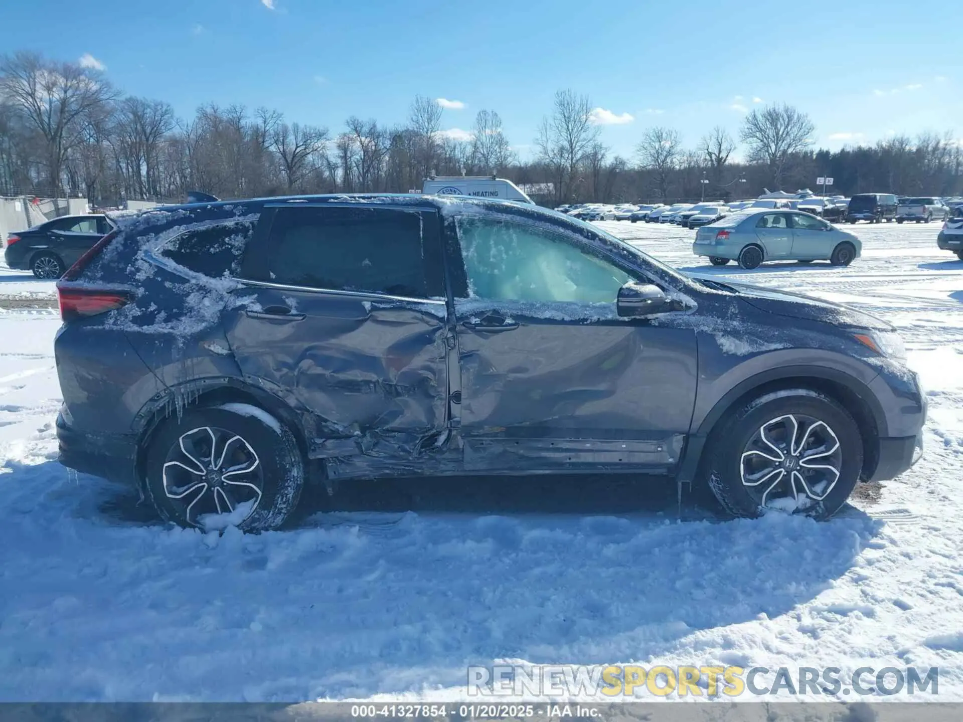 13 fotografías del automóvil dañado 2HKRW2H59MH683889 HONDA CR-V 2021