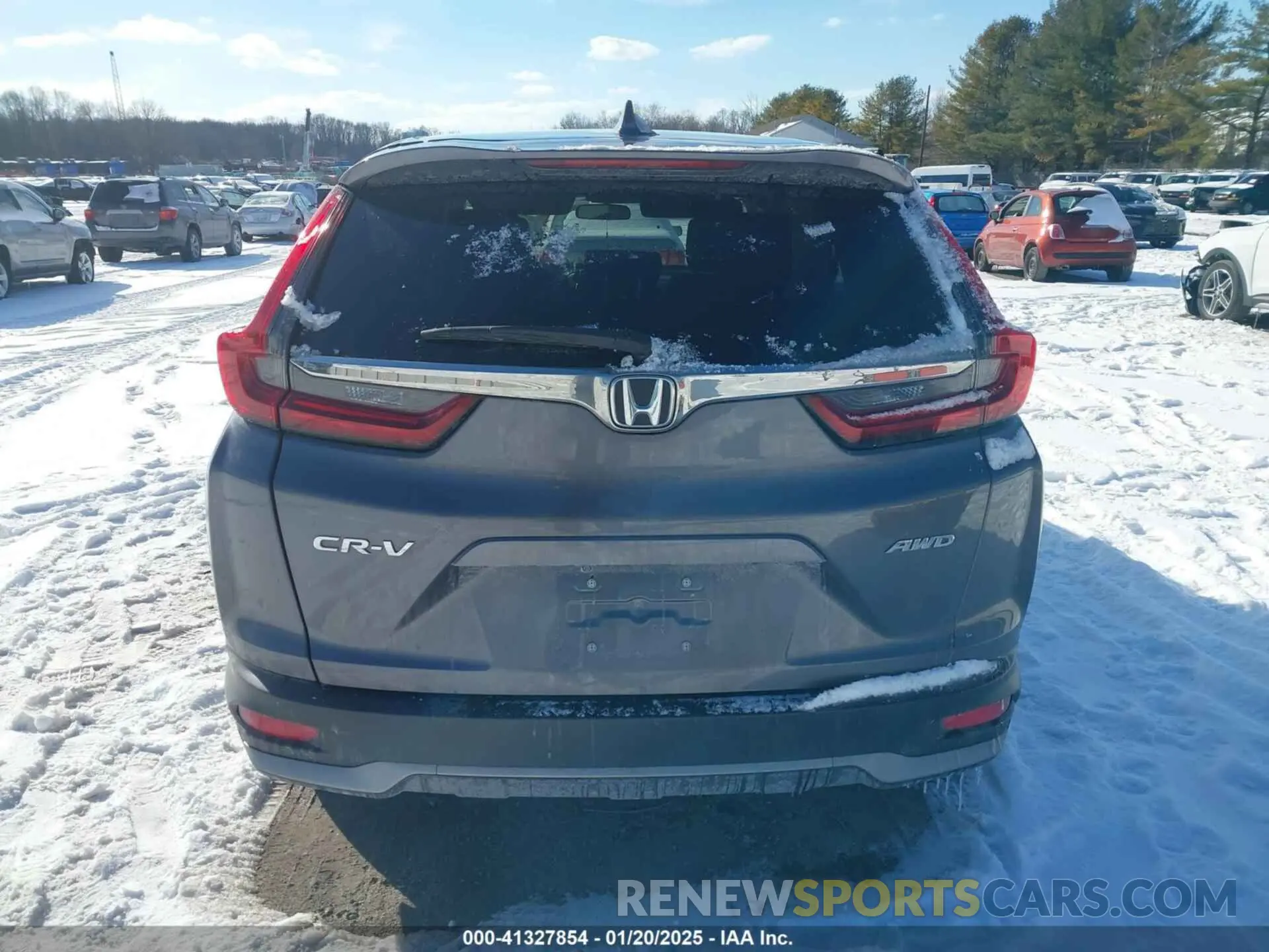 16 fotografías del automóvil dañado 2HKRW2H59MH683889 HONDA CR-V 2021