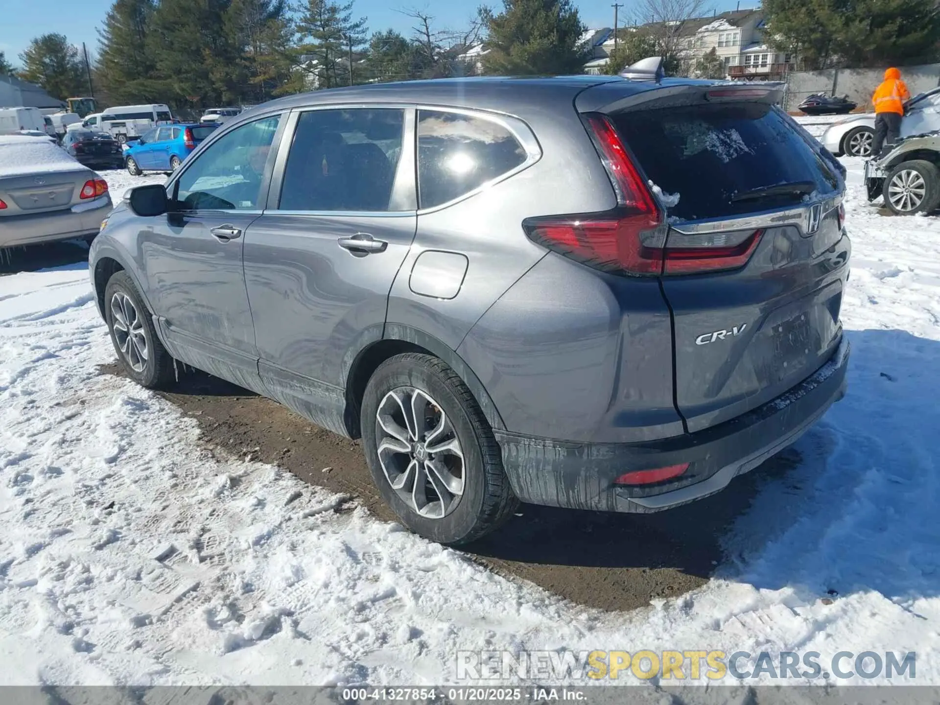 3 fotografías del automóvil dañado 2HKRW2H59MH683889 HONDA CR-V 2021