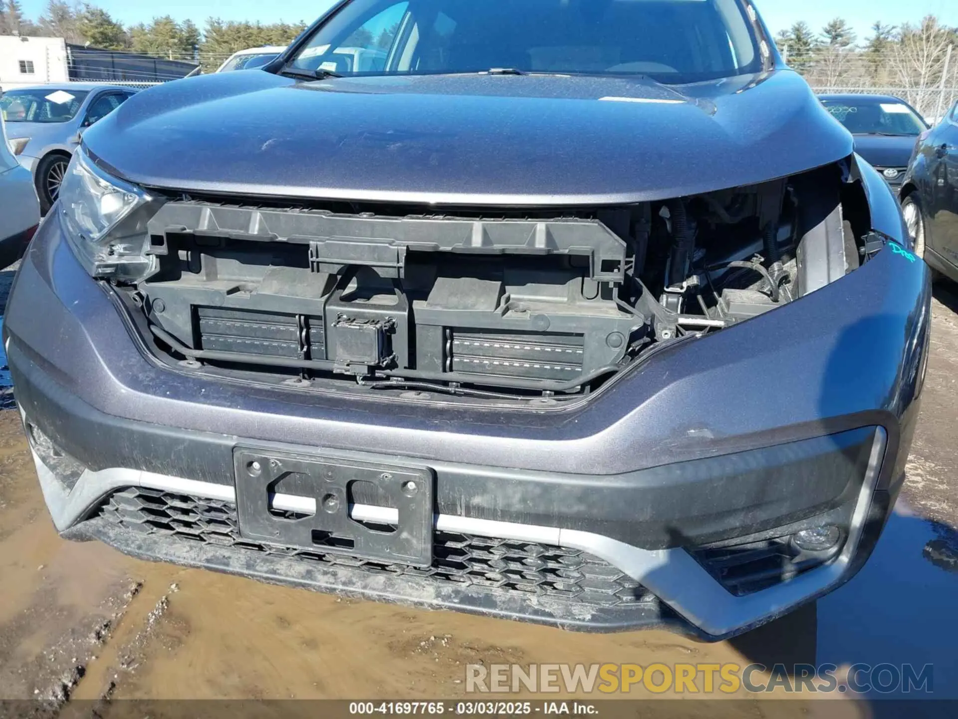 6 fotografías del automóvil dañado 2HKRW2H5XMH602950 HONDA CR-V 2021
