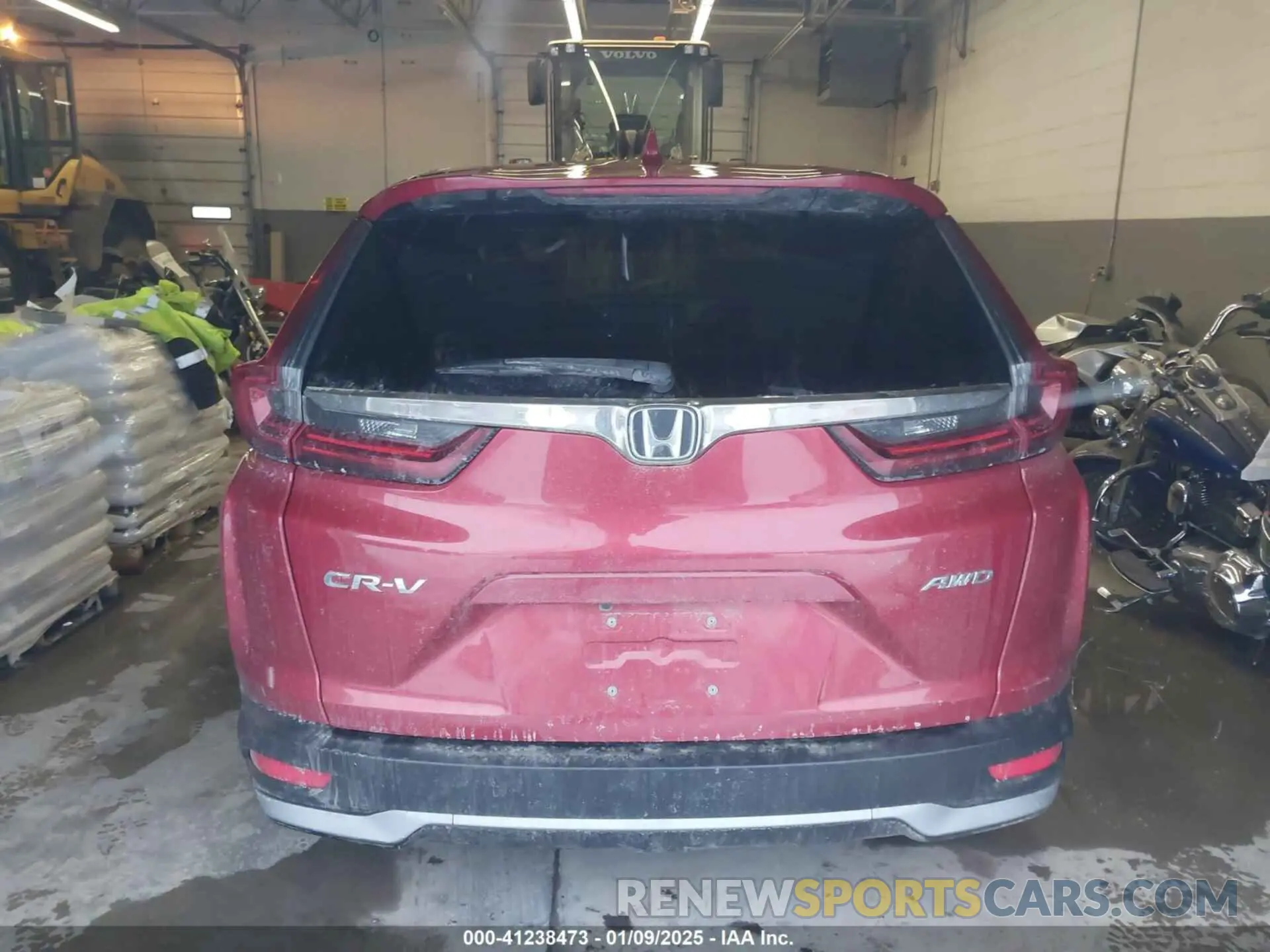 16 fotografías del automóvil dañado 2HKRW2H5XMH603936 HONDA CR-V 2021