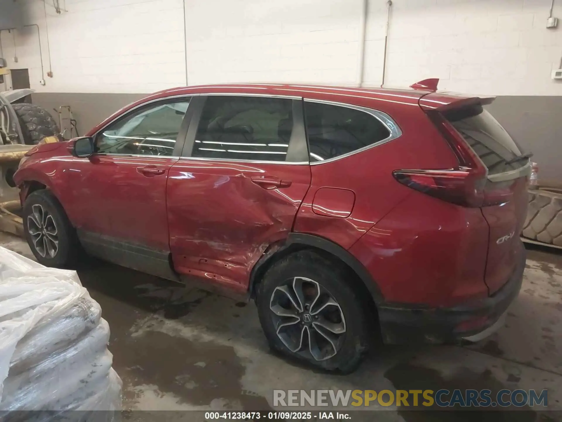 3 fotografías del automóvil dañado 2HKRW2H5XMH603936 HONDA CR-V 2021