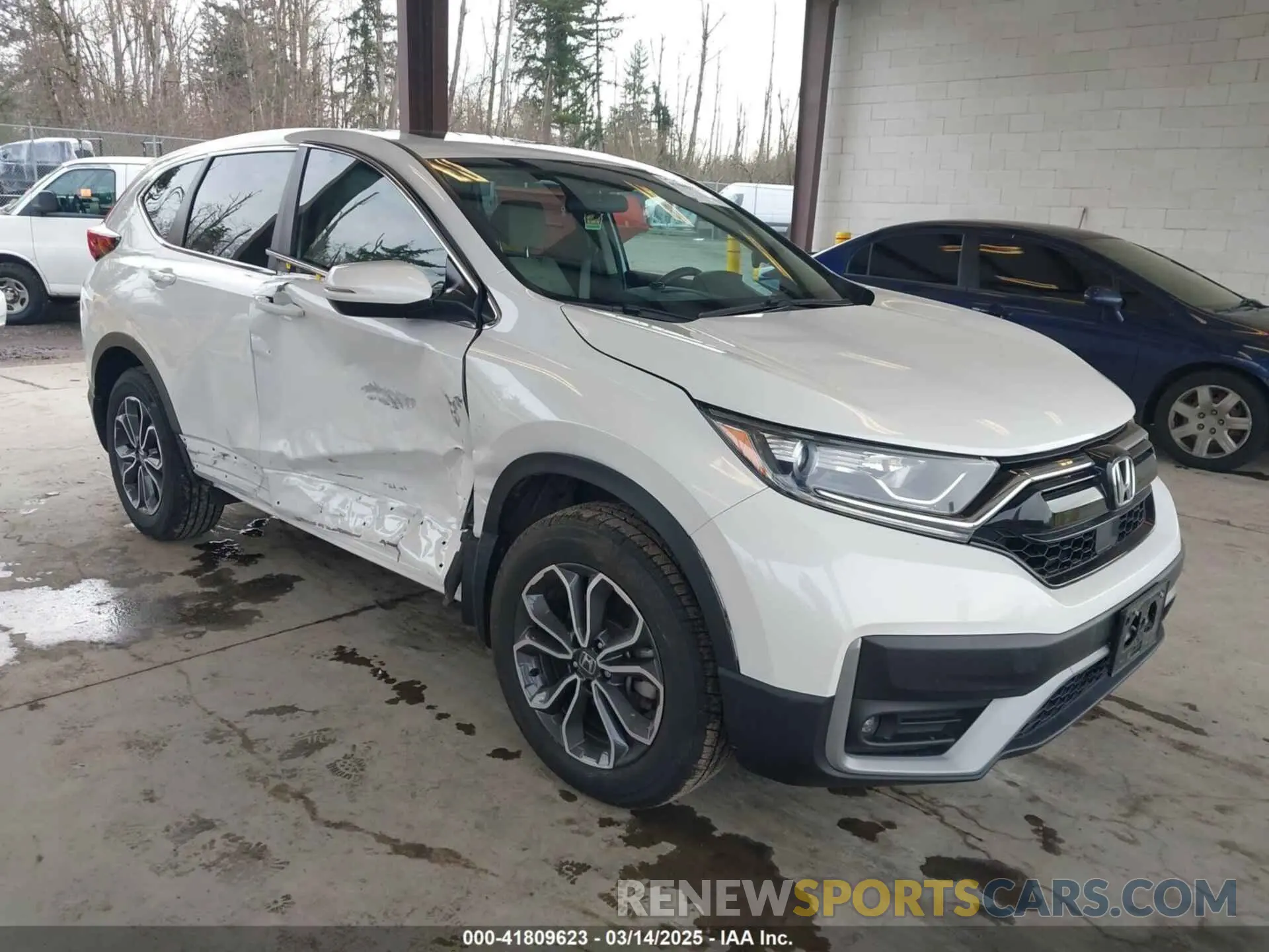 1 fotografías del automóvil dañado 2HKRW2H5XMH650917 HONDA CR-V 2021