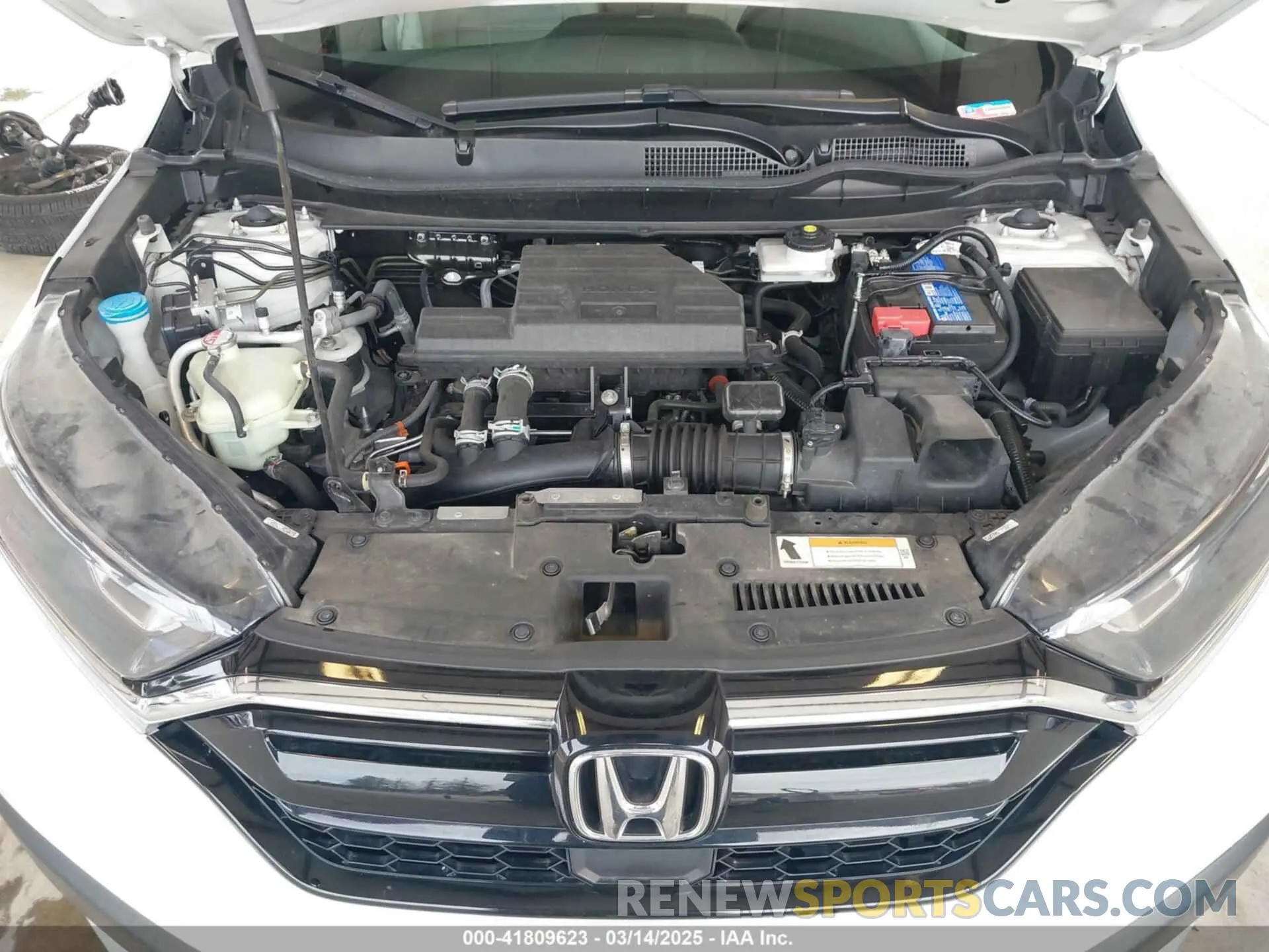 10 fotografías del automóvil dañado 2HKRW2H5XMH650917 HONDA CR-V 2021