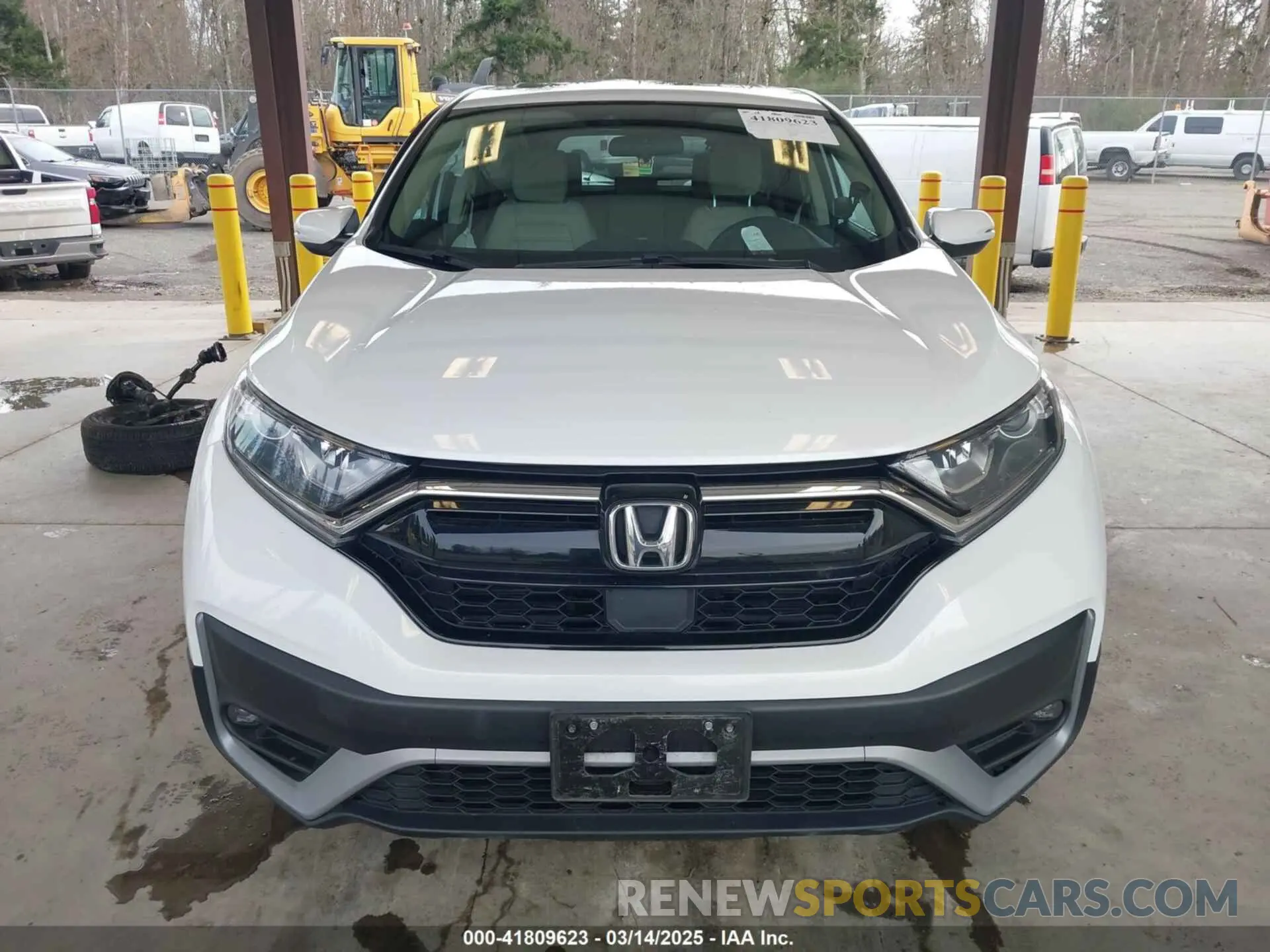 13 fotografías del automóvil dañado 2HKRW2H5XMH650917 HONDA CR-V 2021