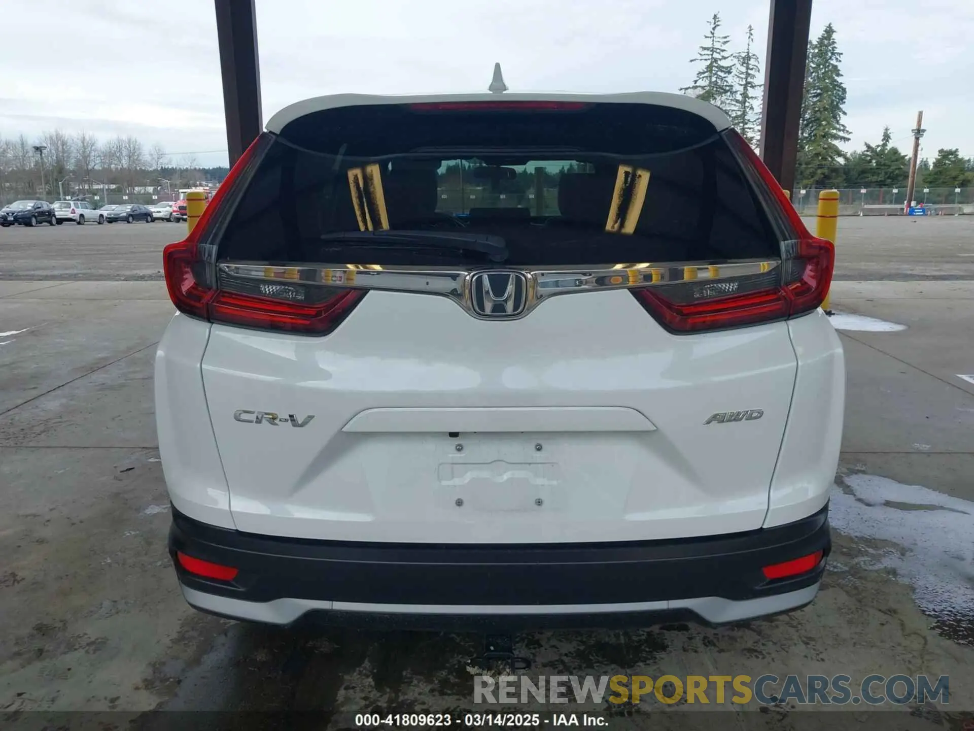 17 fotografías del automóvil dañado 2HKRW2H5XMH650917 HONDA CR-V 2021