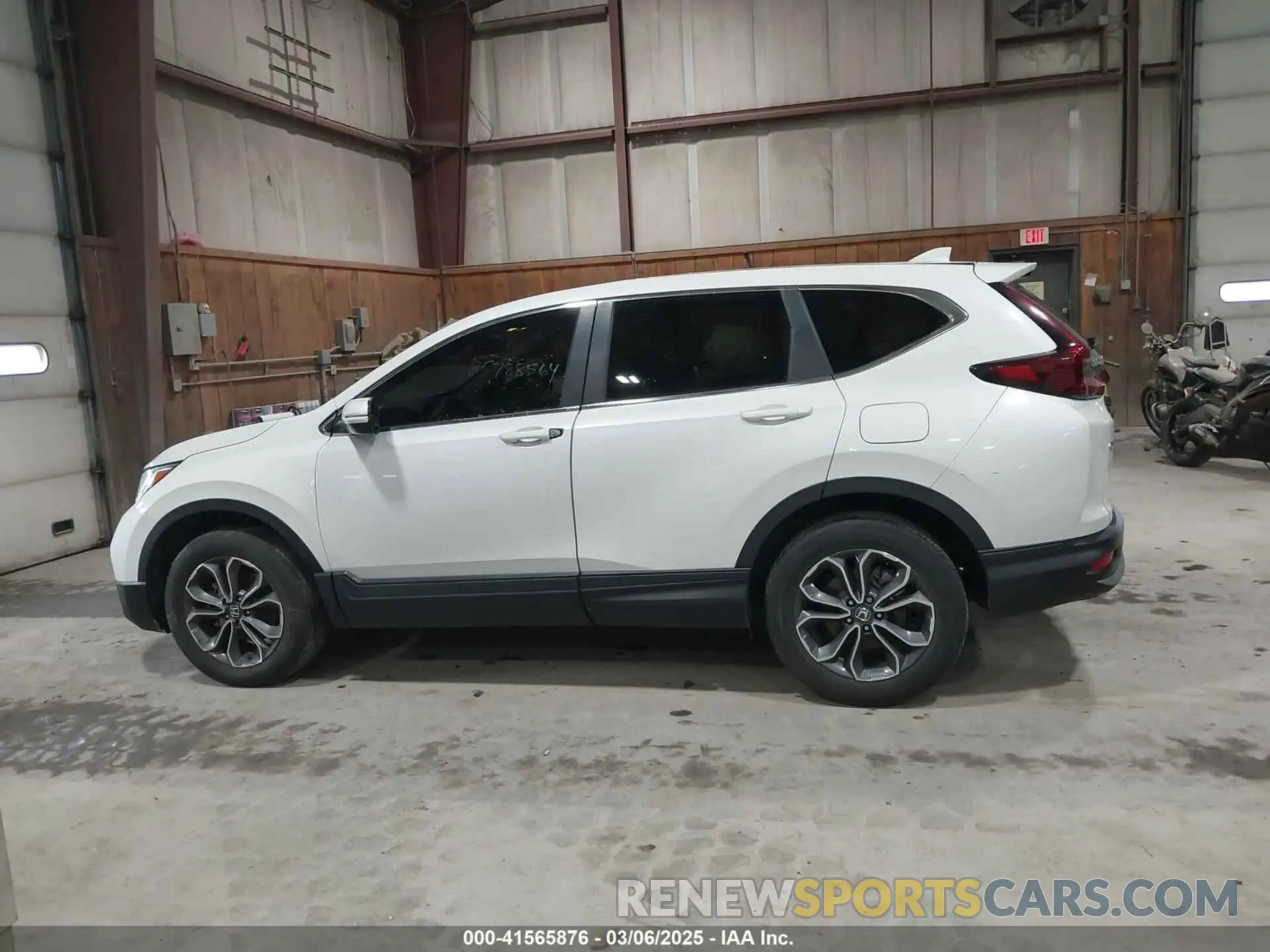 14 fotografías del automóvil dañado 2HKRW2H80MH620979 HONDA CR-V 2021