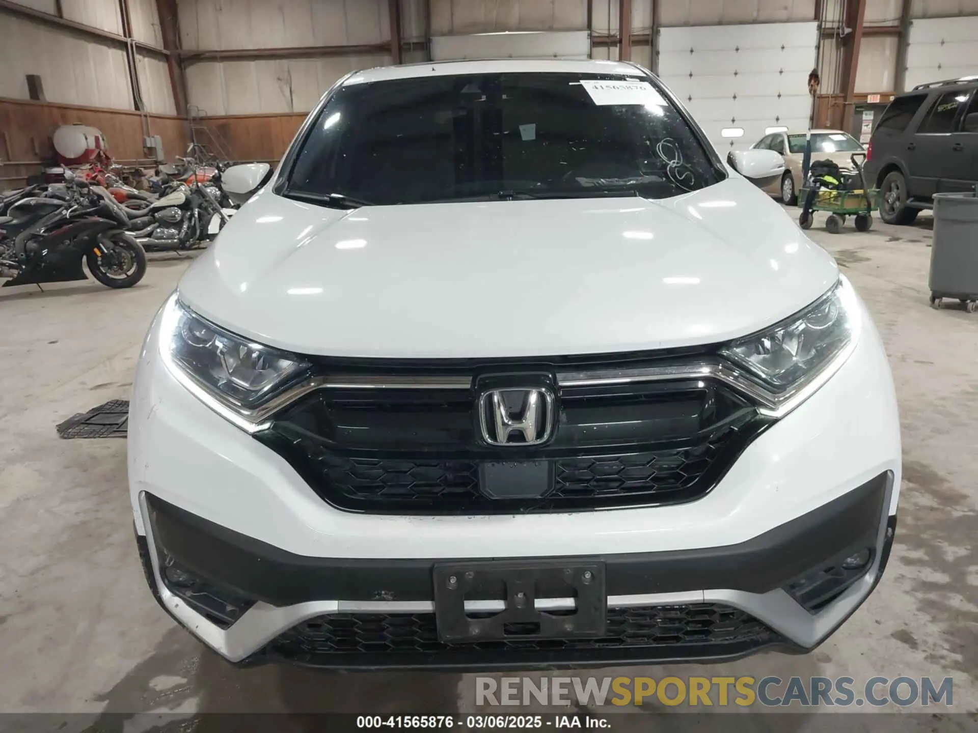 6 fotografías del automóvil dañado 2HKRW2H80MH620979 HONDA CR-V 2021