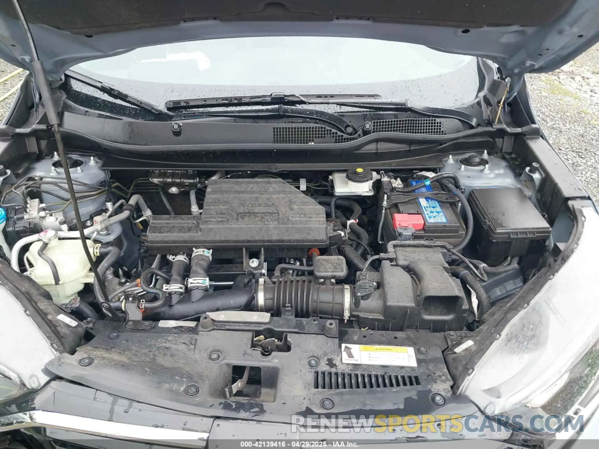 10 fotografías del automóvil dañado 2HKRW2H81MH646331 HONDA CR-V 2021