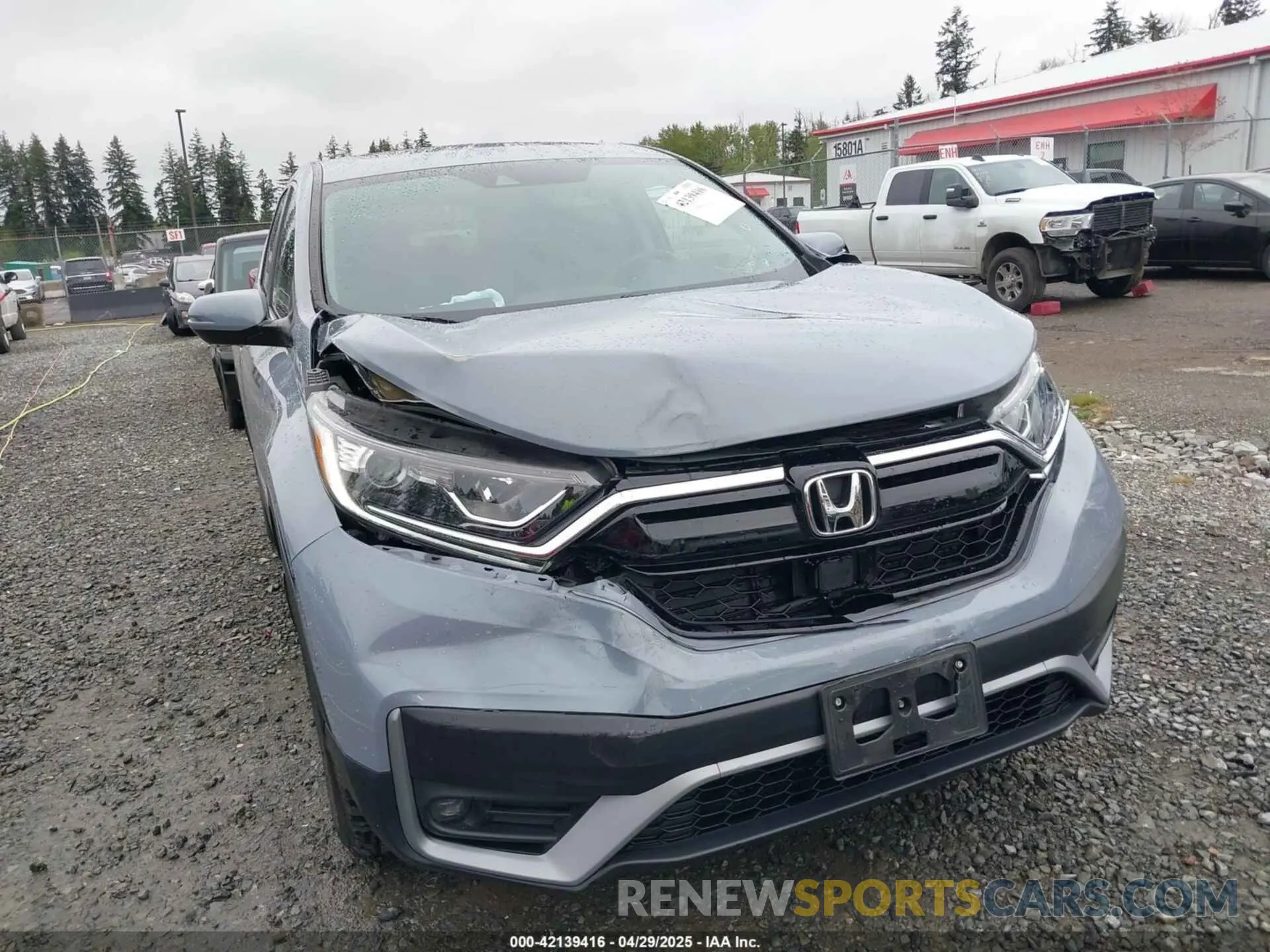 6 fotografías del automóvil dañado 2HKRW2H81MH646331 HONDA CR-V 2021