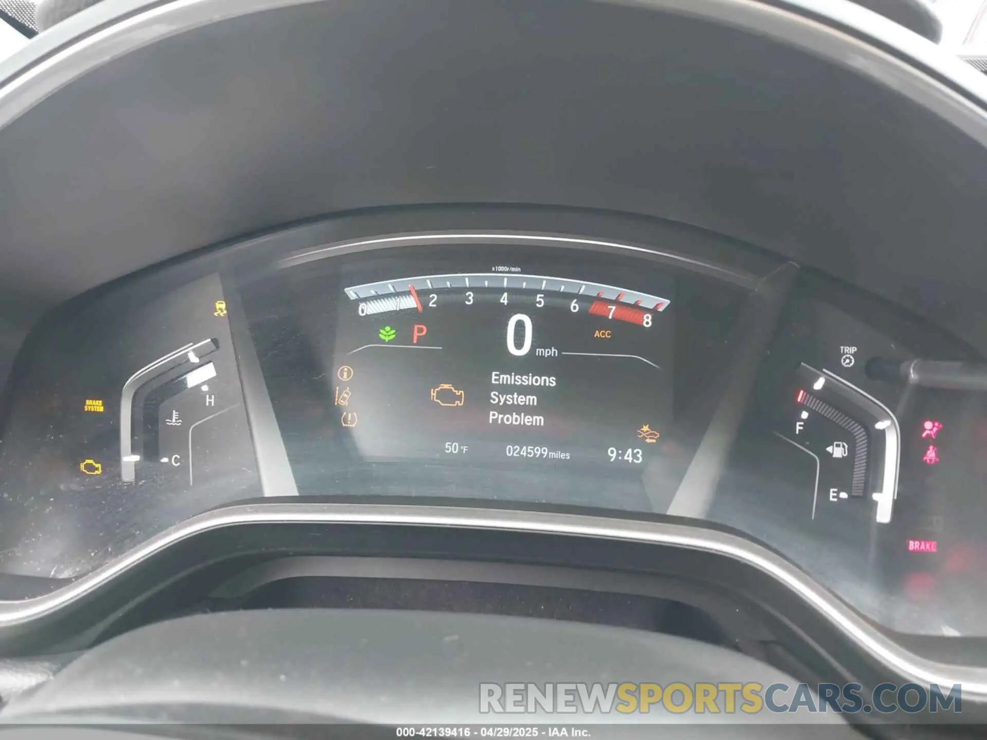 7 fotografías del automóvil dañado 2HKRW2H81MH646331 HONDA CR-V 2021