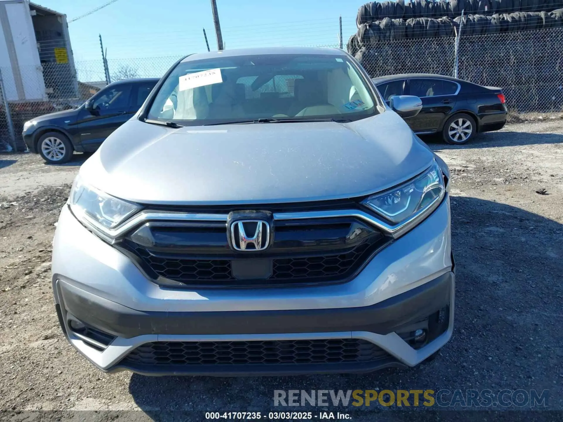 11 fotografías del automóvil dañado 2HKRW2H82MH656656 HONDA CR-V 2021