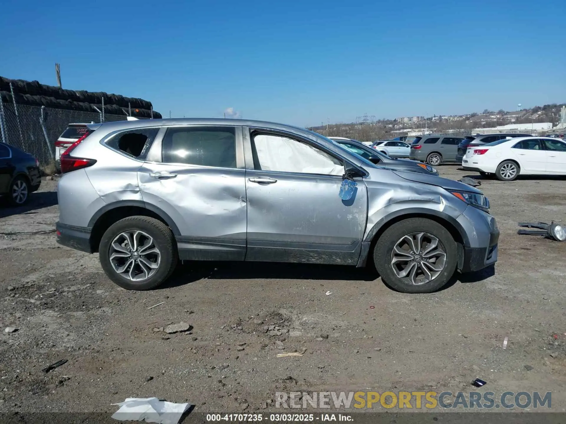 12 fotografías del automóvil dañado 2HKRW2H82MH656656 HONDA CR-V 2021