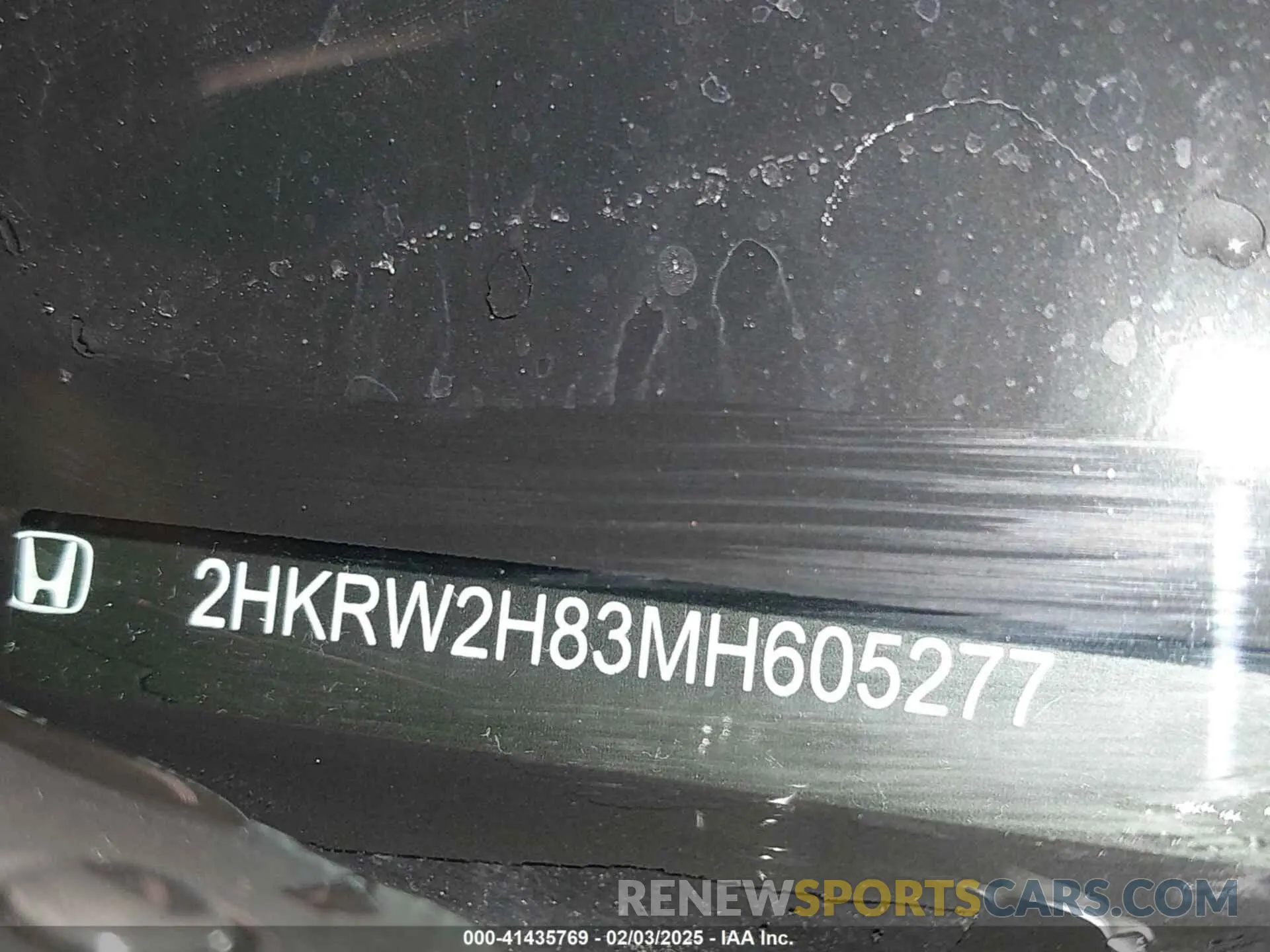 13 fotografías del automóvil dañado 2HKRW2H83MH605277 HONDA CR-V 2021