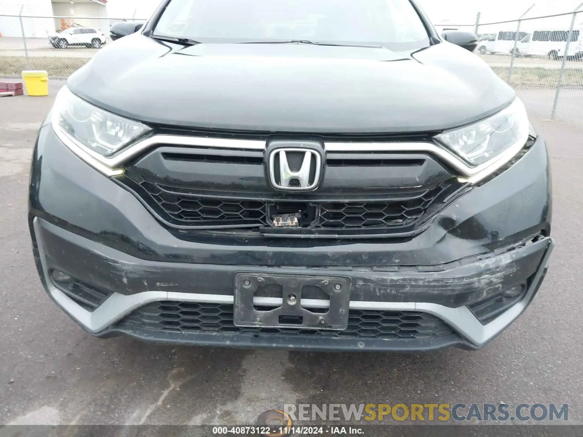 12 fotografías del automóvil dañado 2HKRW2H83MH616652 HONDA CR-V 2021